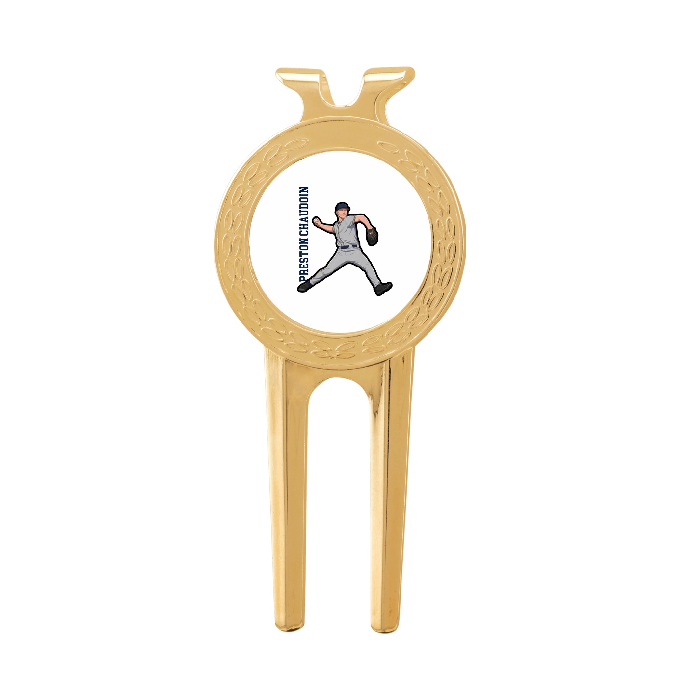 Divot Tool with Ball Marker — Name Vertical in Classic