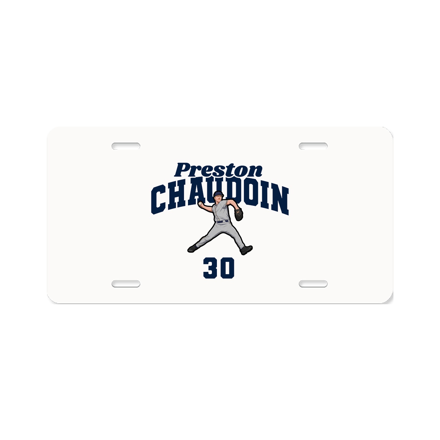 License Plate — Signature Arch in Classic