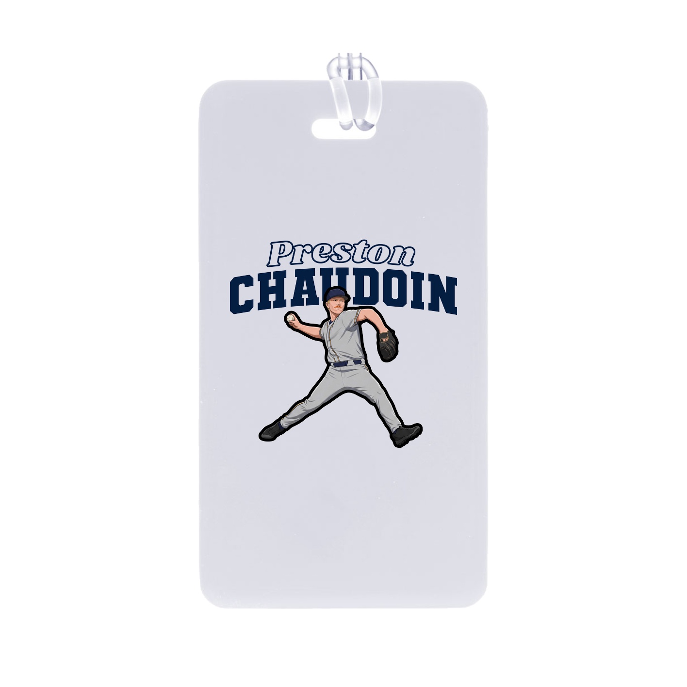 Bag Tag — Name Arch in Classic