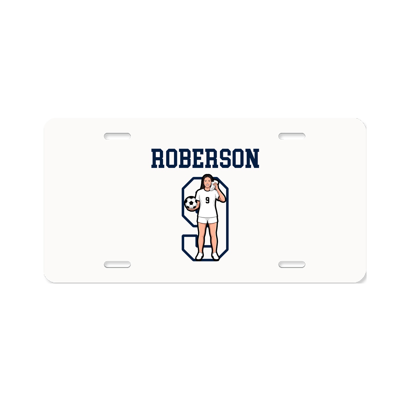 License Plate — Shirsey in Classic