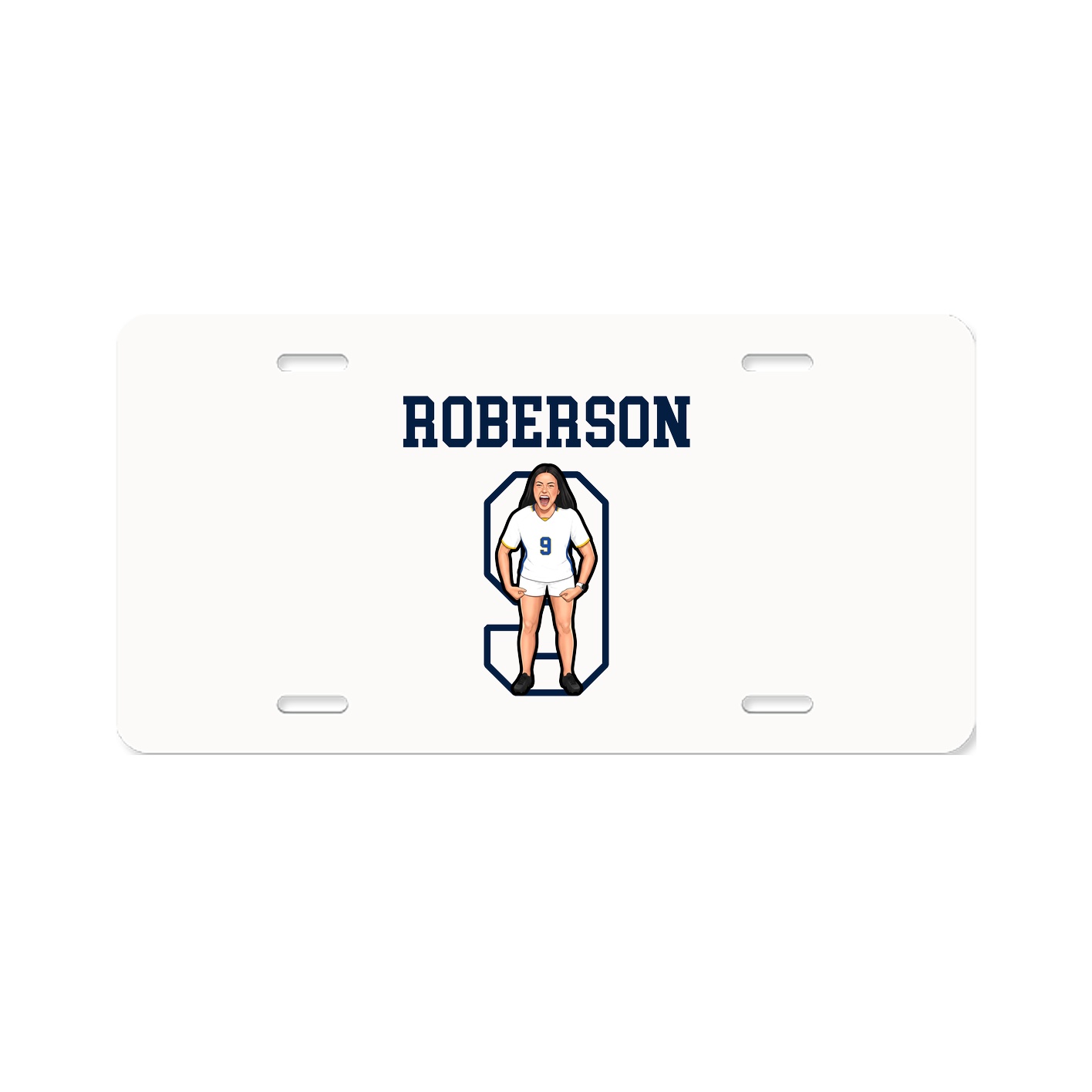 License Plate — Shirsey in Classic