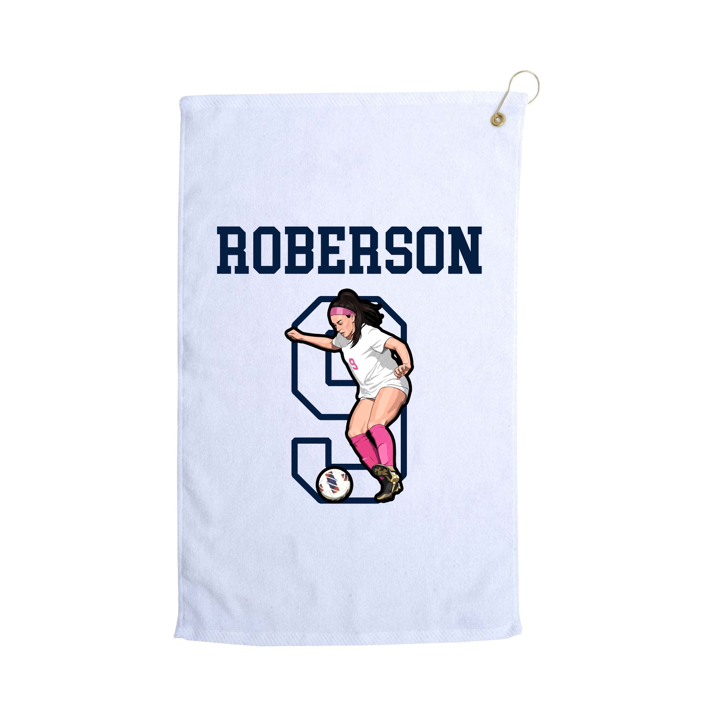 Golf Towel — Shirsey in White