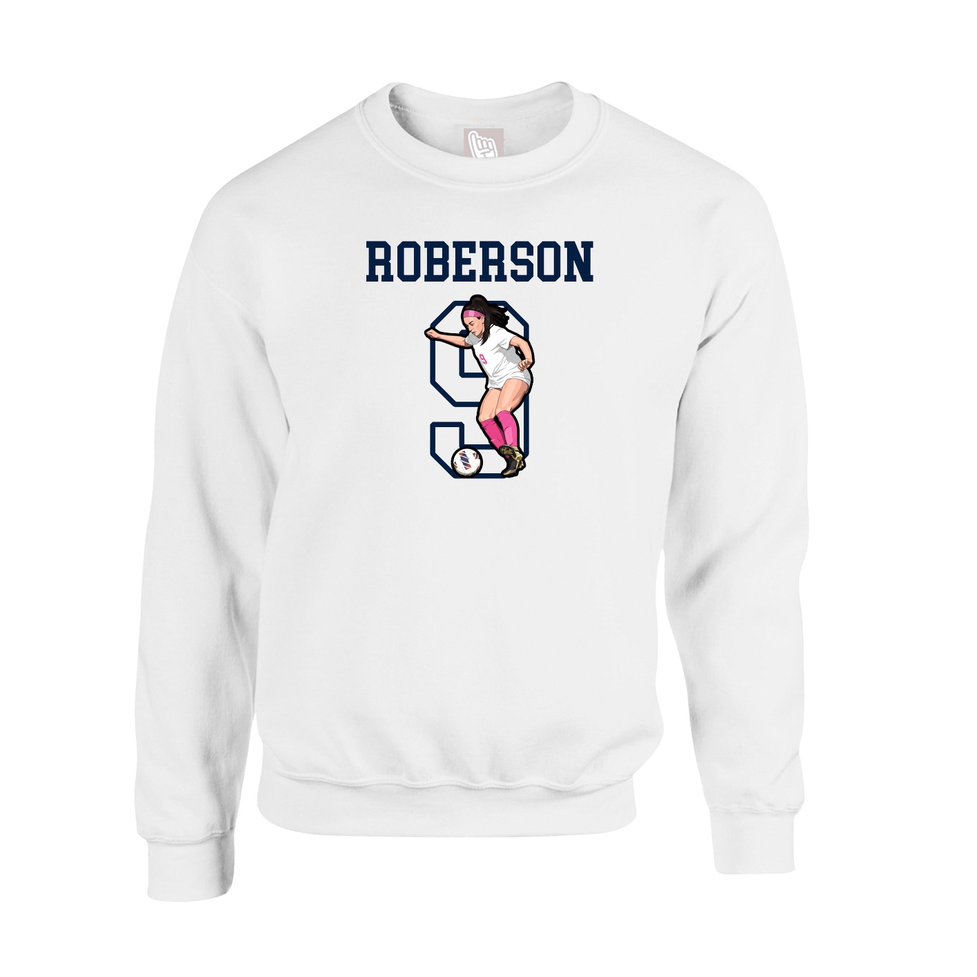 Fleece Crew — Shirsey in White
