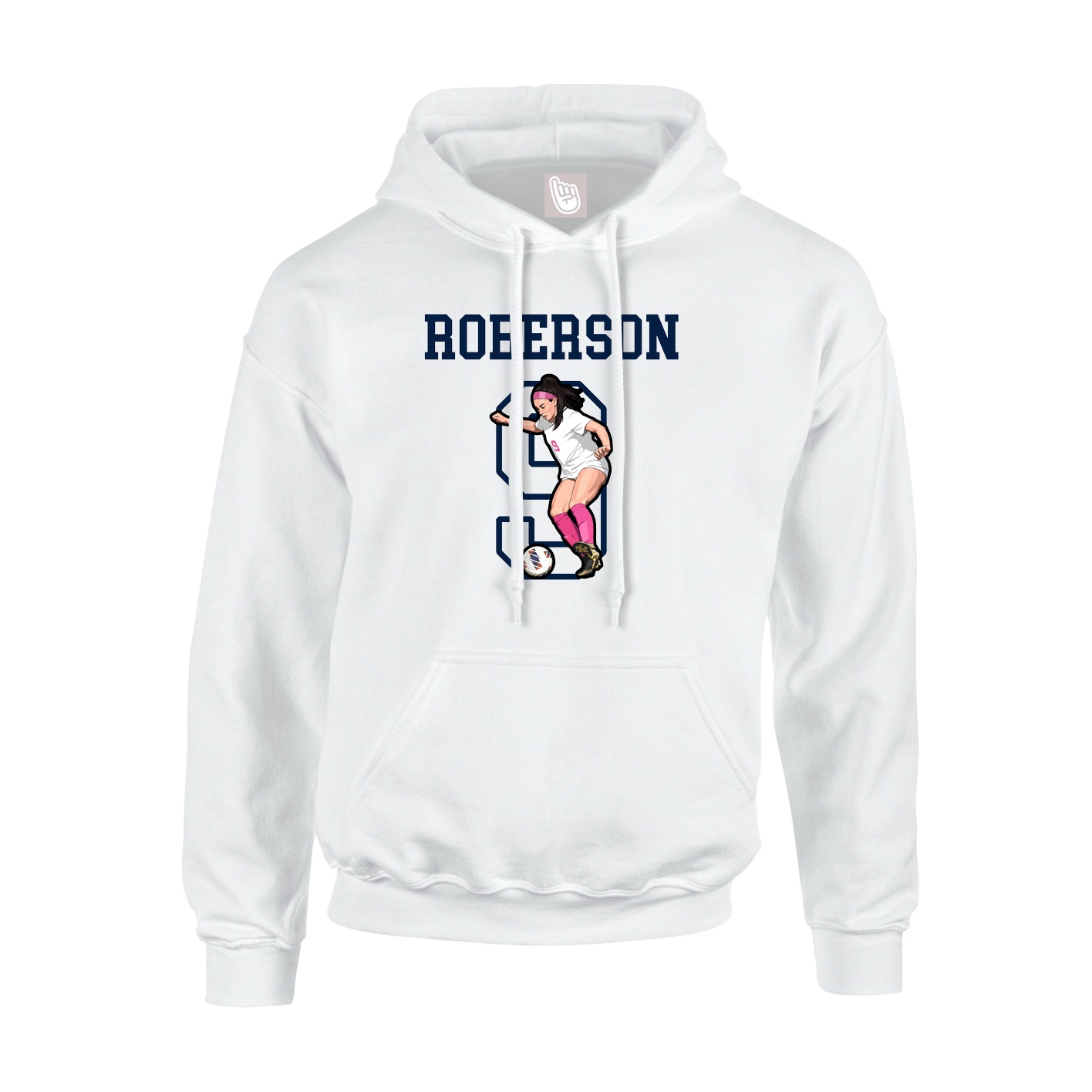 Youth Hoodie — Shirsey in White