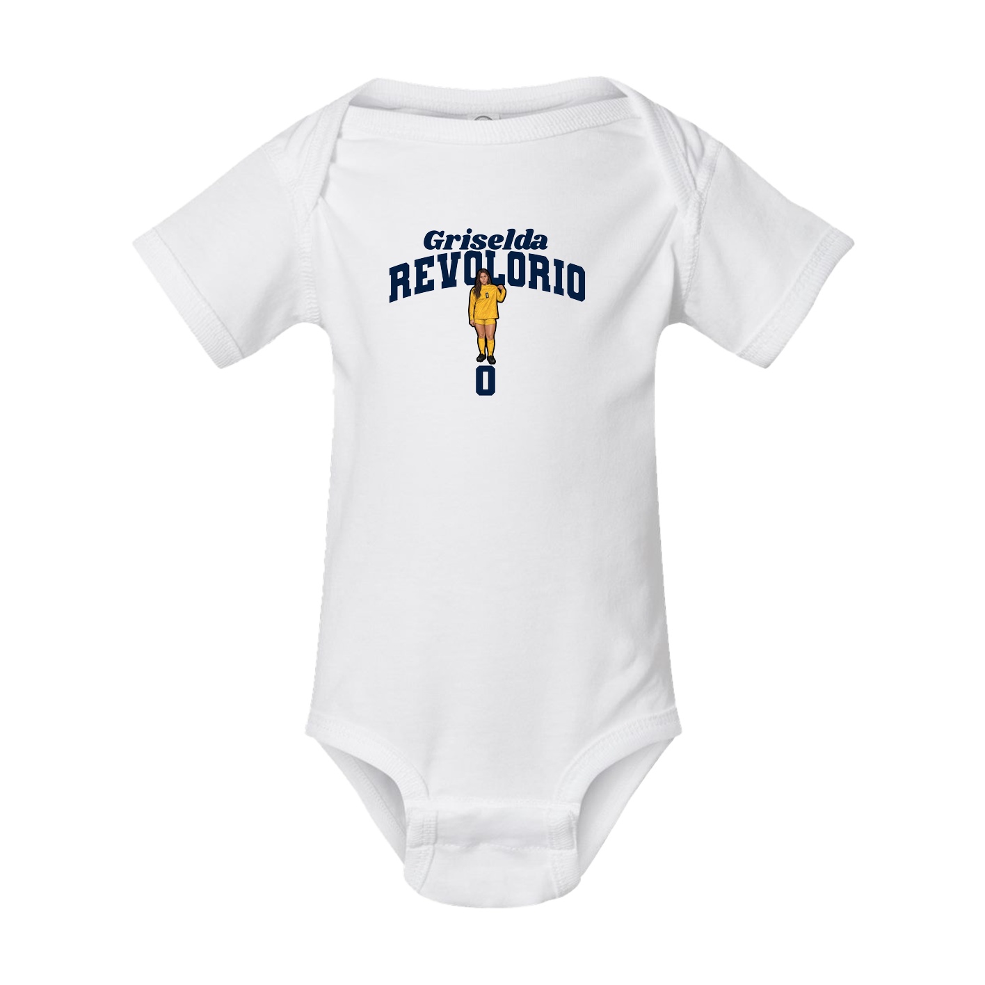 Baby Onesie — Signature Arch in White