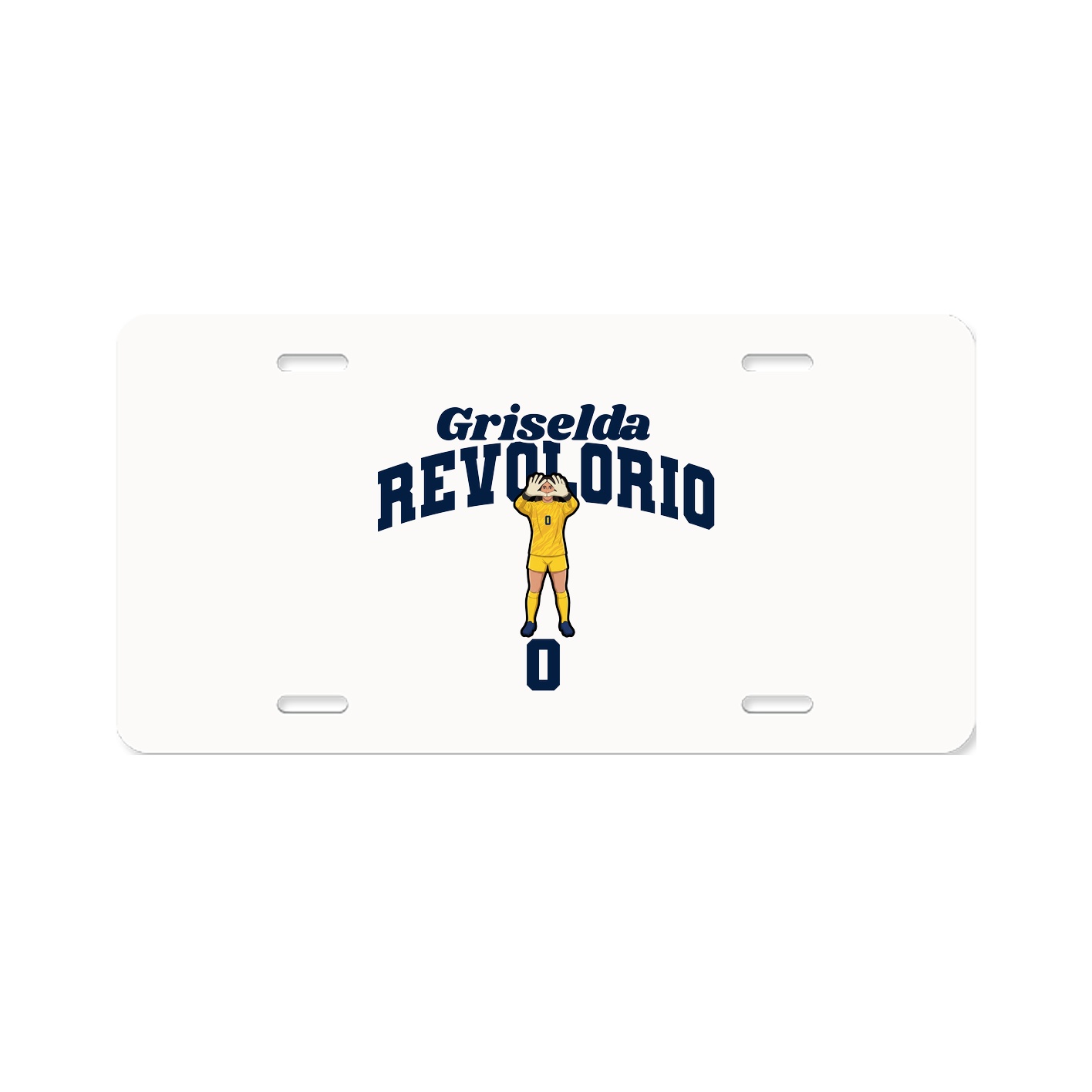 License Plate — Signature Arch in Classic