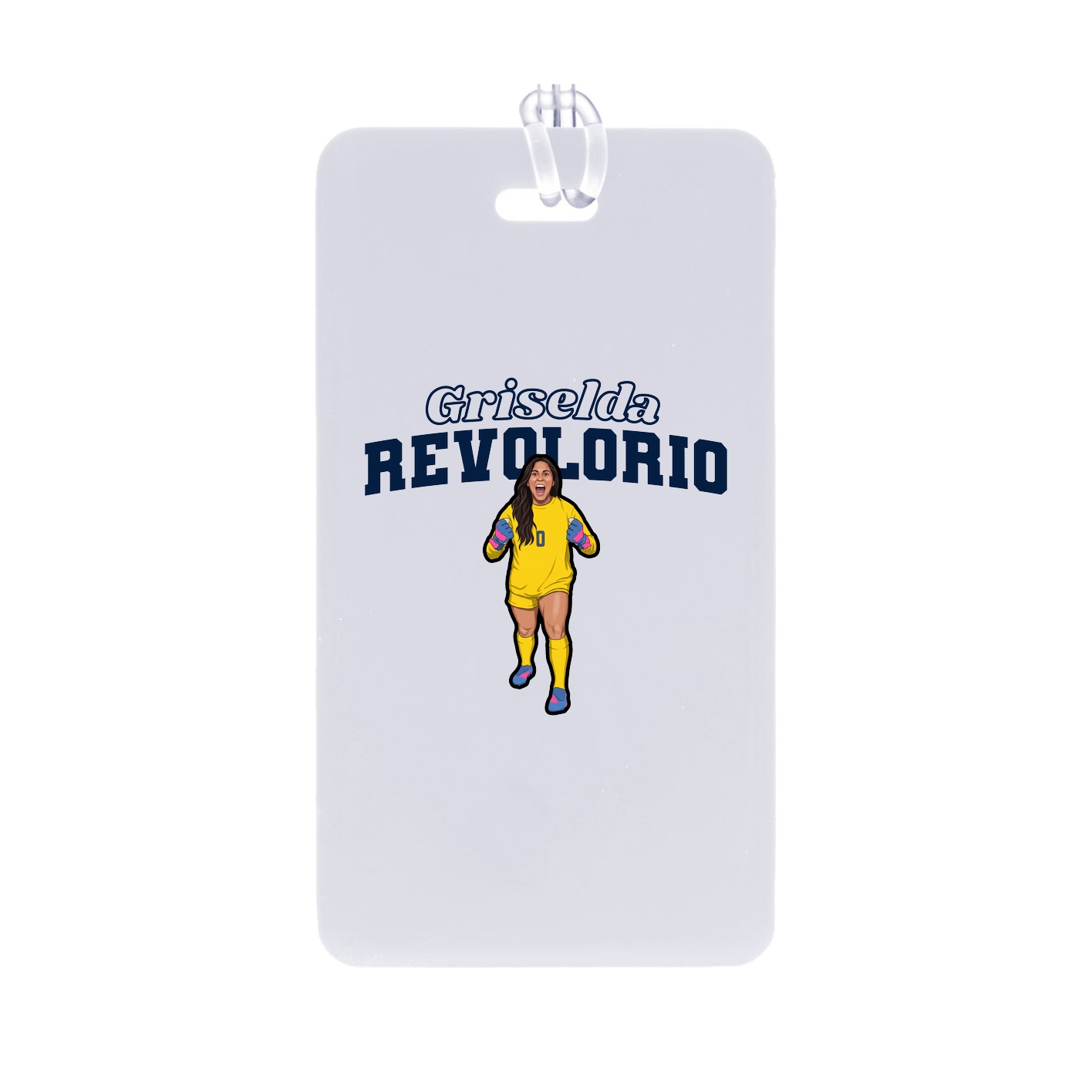 Bag Tag — Name Arch in Classic