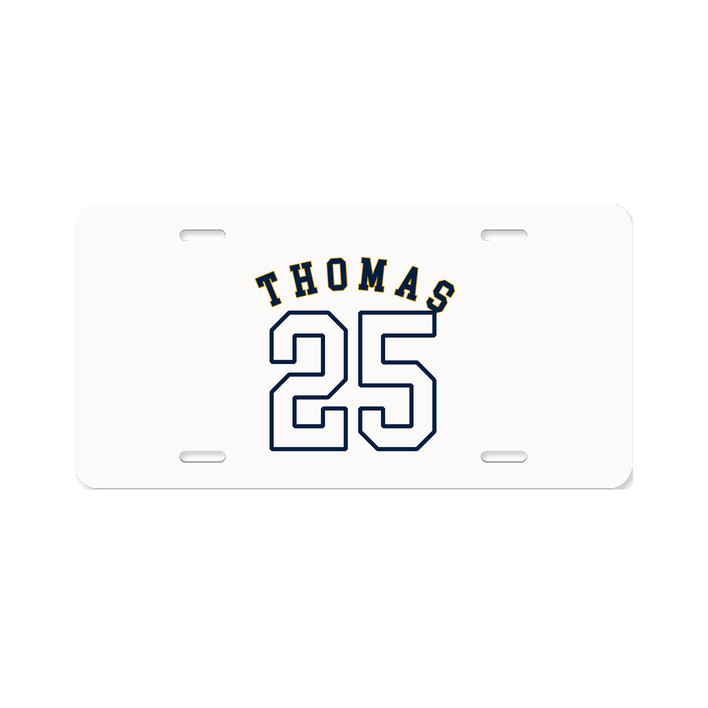License Plate — Shirsey Arch in Classic