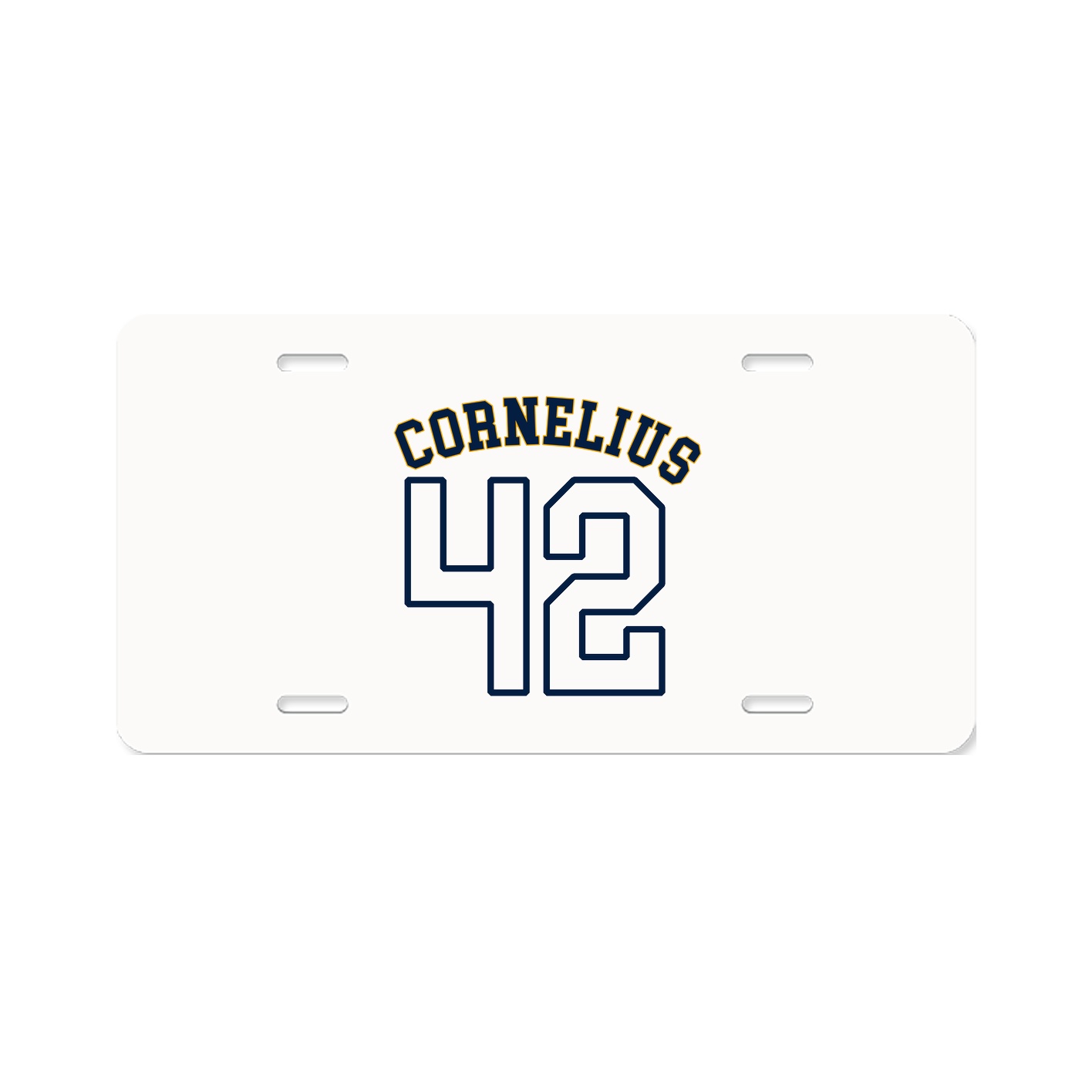 License Plate — Shirsey Arch in Classic