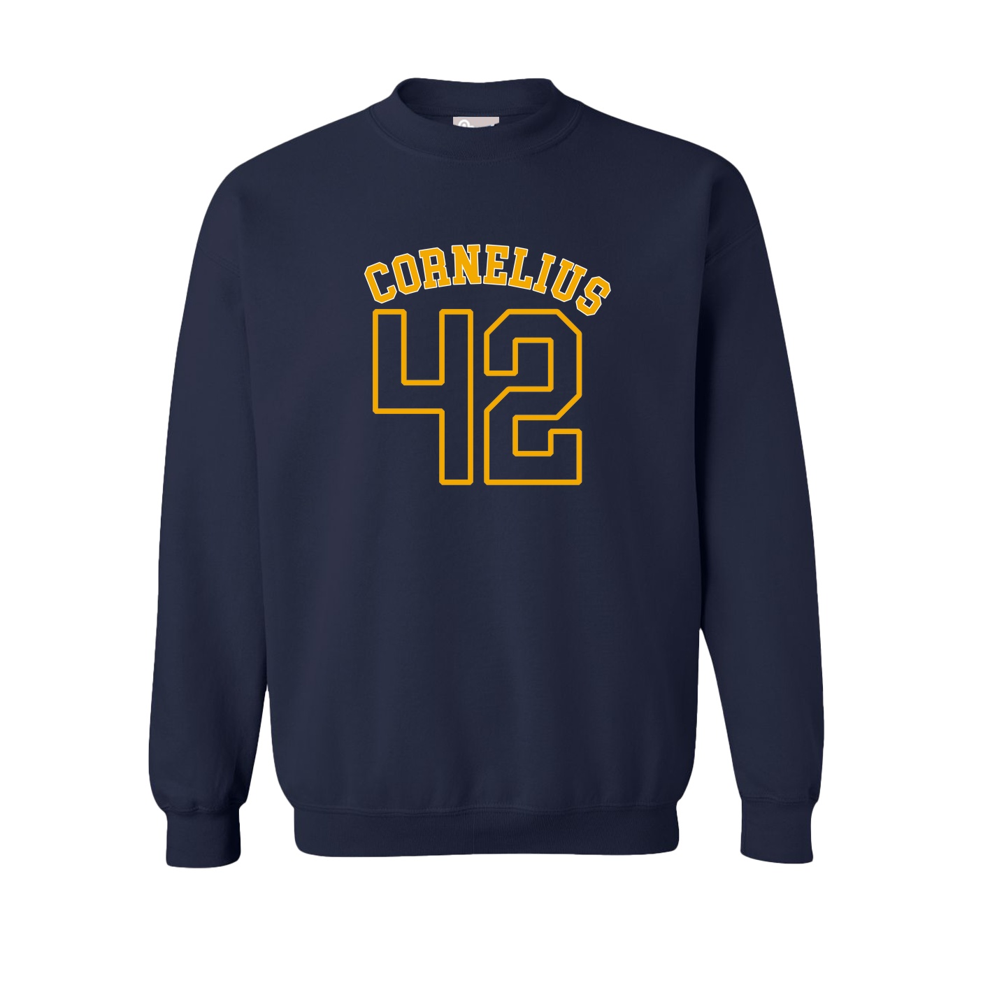 Fleece Crew — Shirsey Arch in Navy
