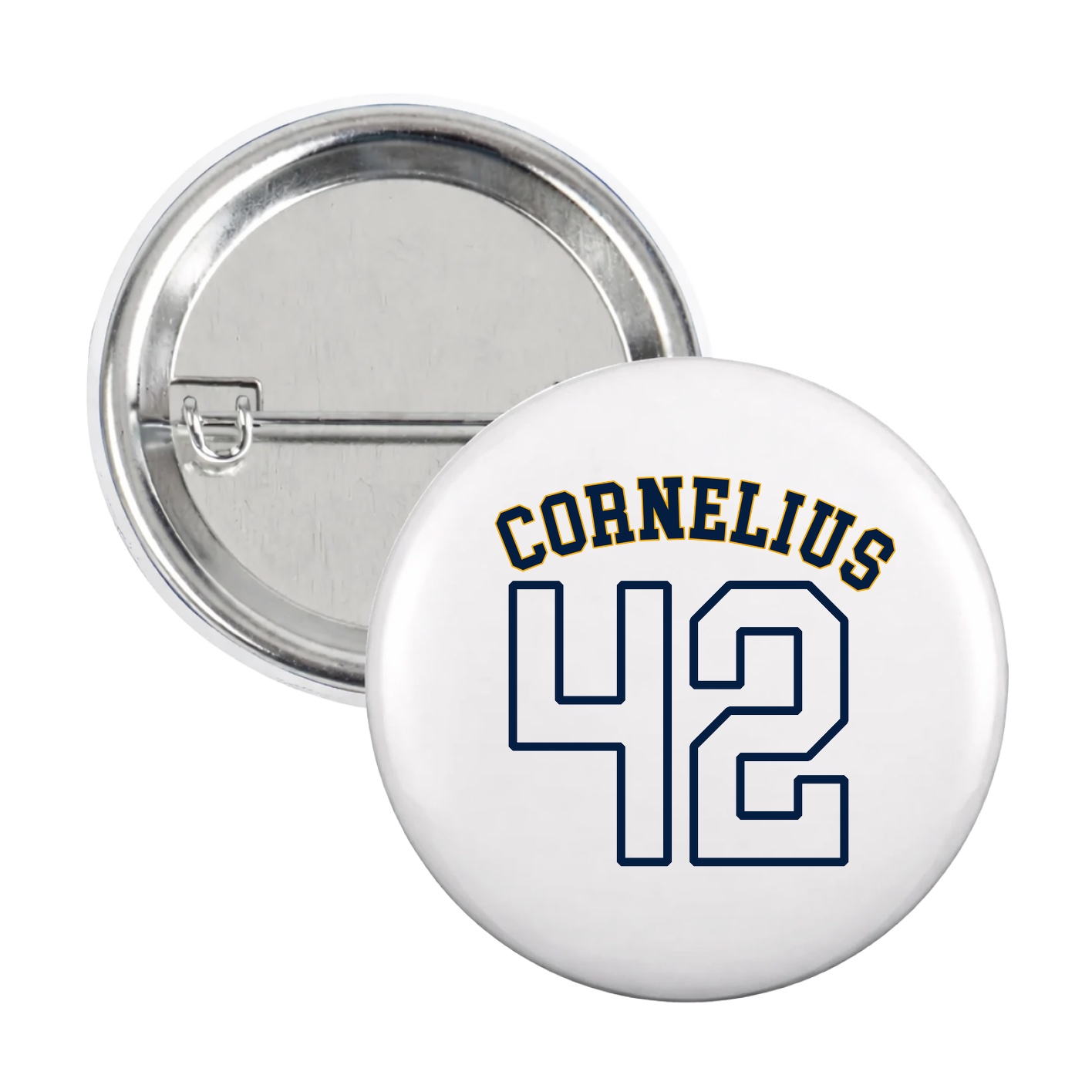 Game Day Button — Shirsey Arch in White
