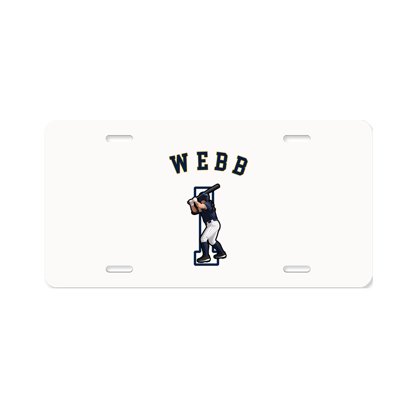 License Plate — Shirsey Arch in Classic
