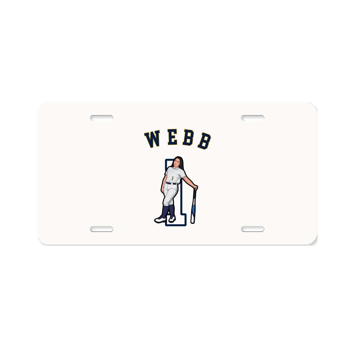 License Plate — Shirsey Arch in Classic
