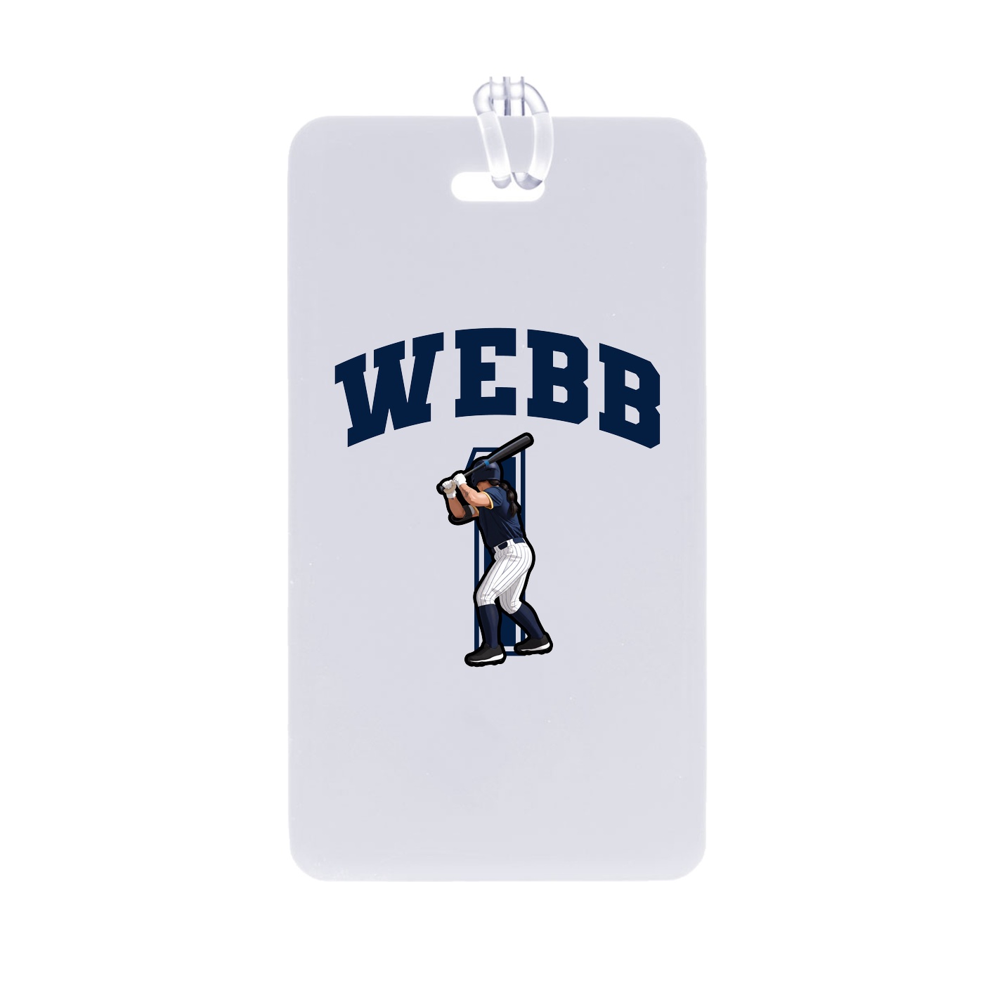 Bag Tag — Number in Classic