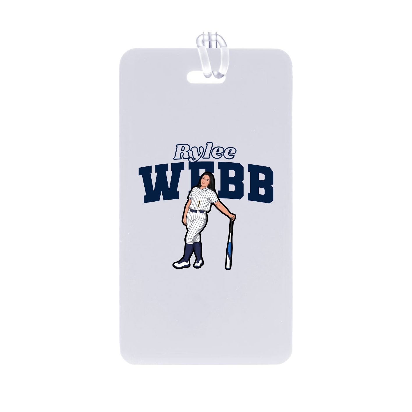 Bag Tag — Name Arch in Classic