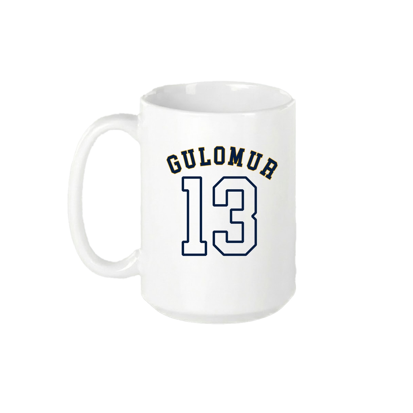 15oz Coffee Mug — Shirsey Arch in White