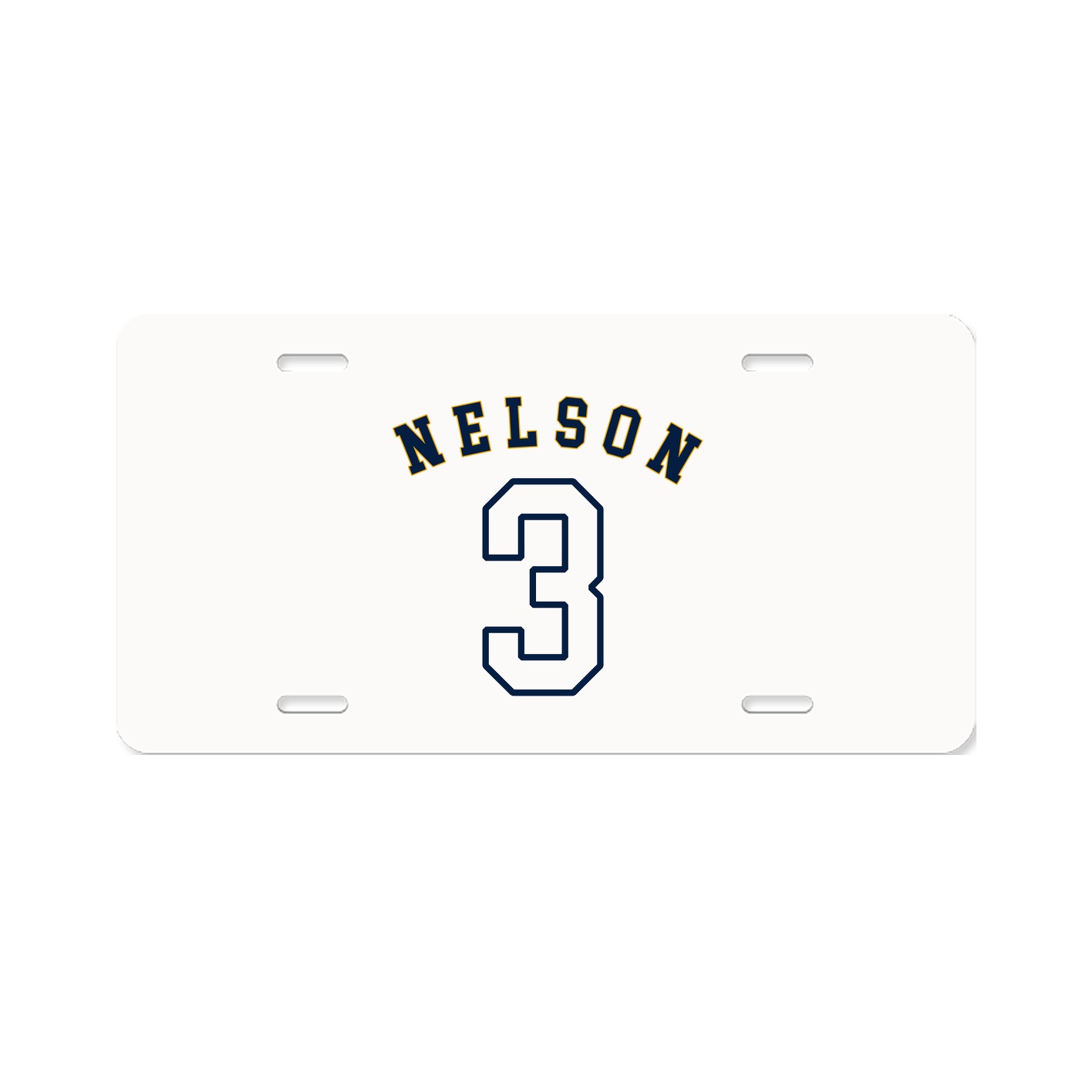 License Plate — Shirsey Arch in Classic
