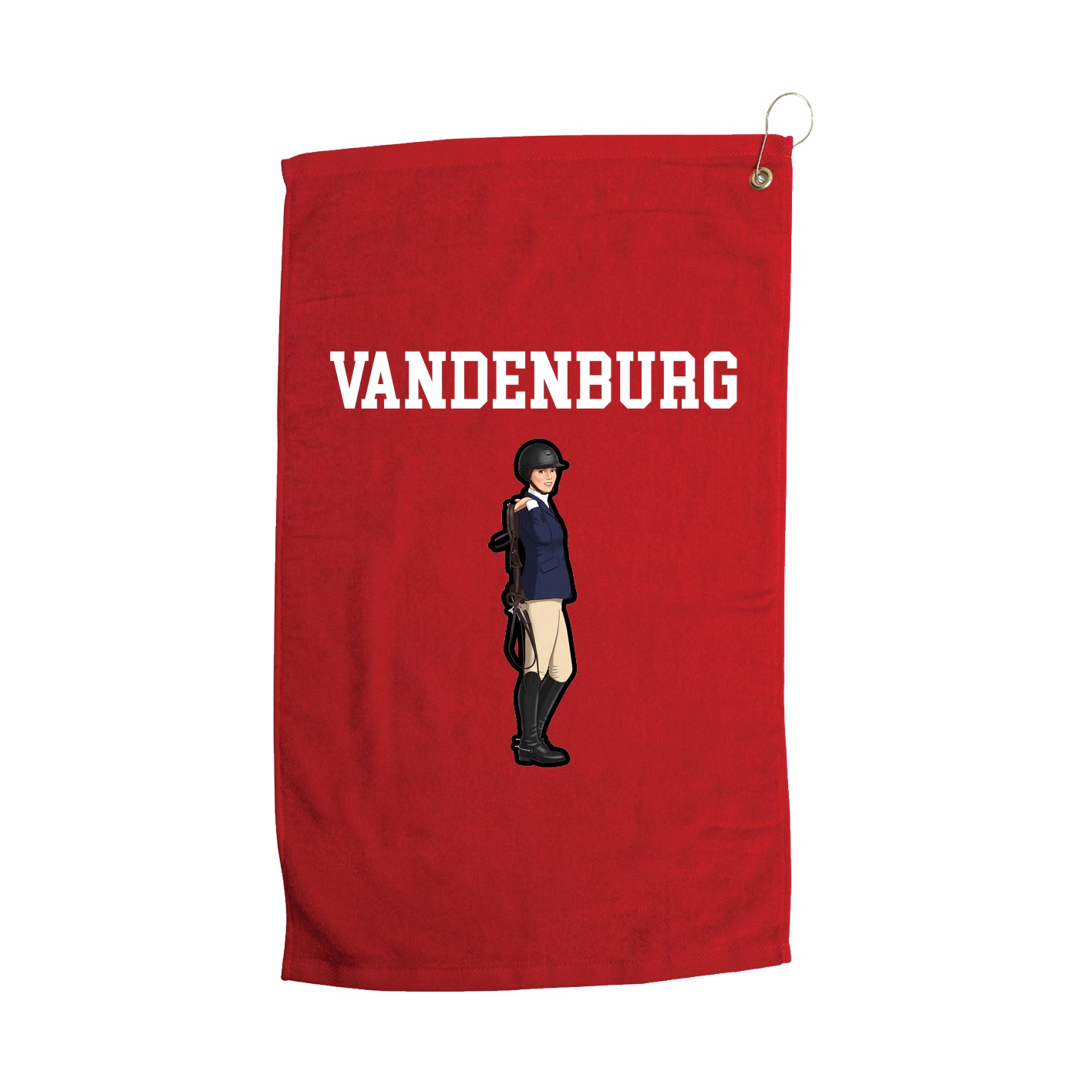 Golf Towel — Shirsey in Red
