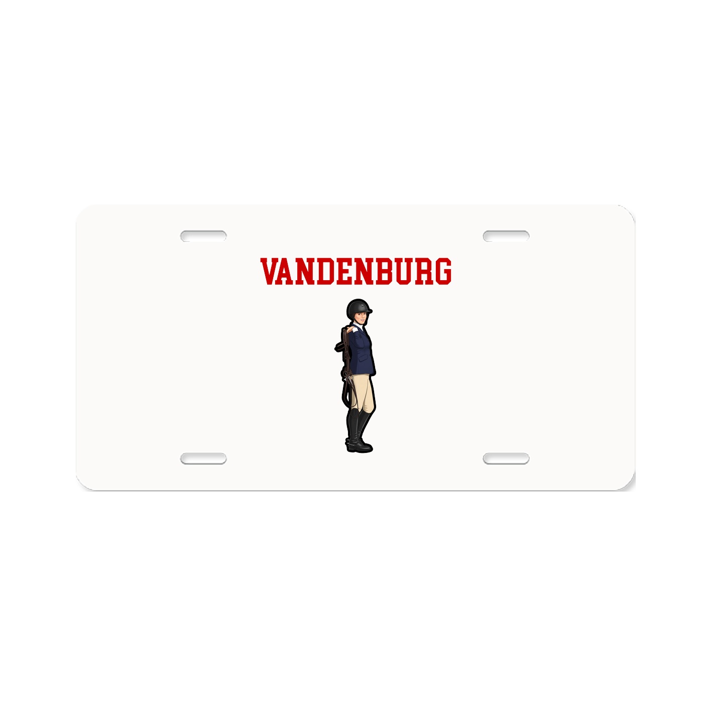 License Plate — Shirsey in Classic