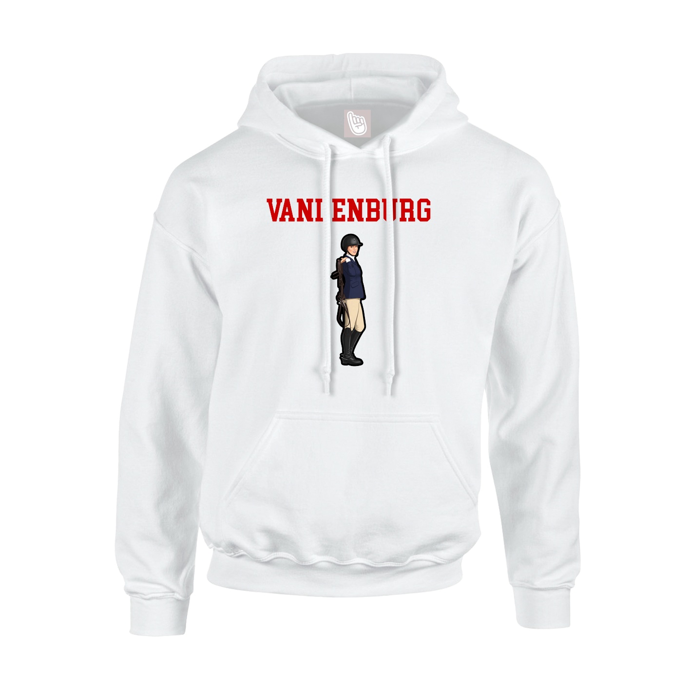 Youth Hoodie — Shirsey in White