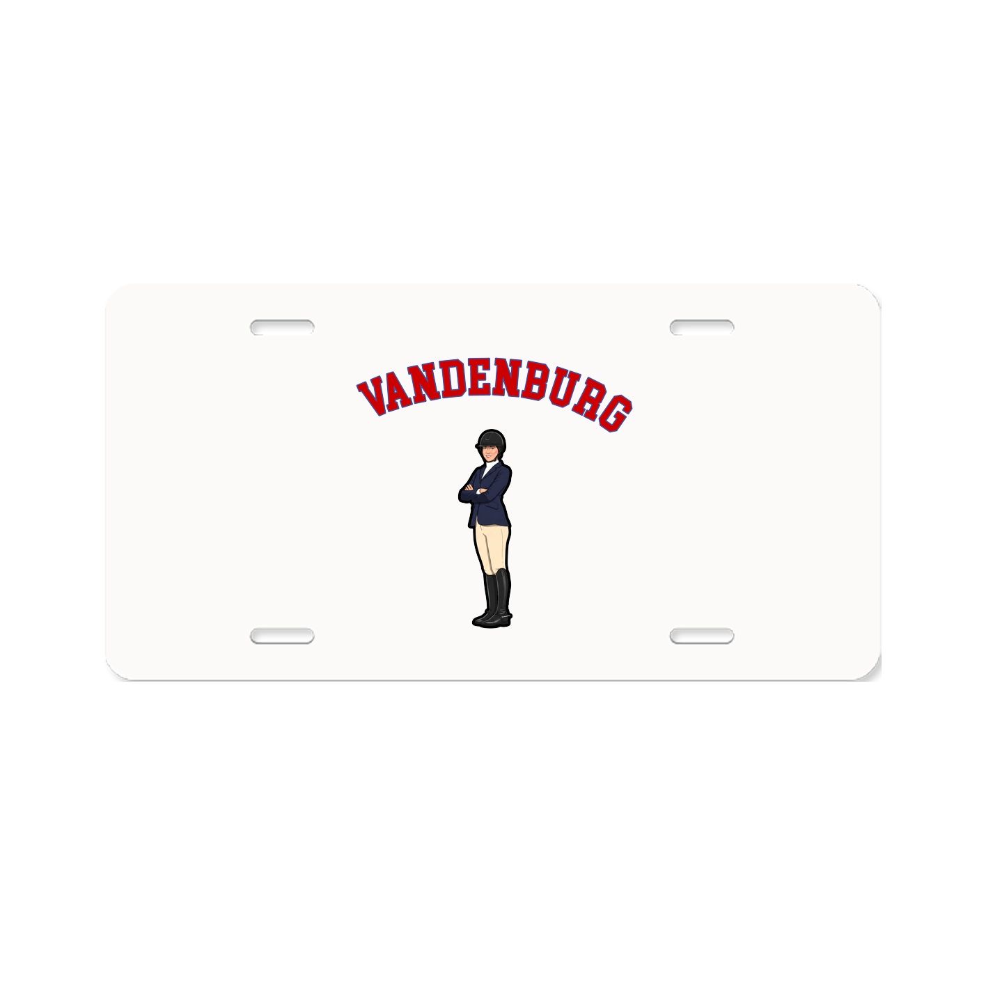 License Plate — Shirsey Arch in Classic