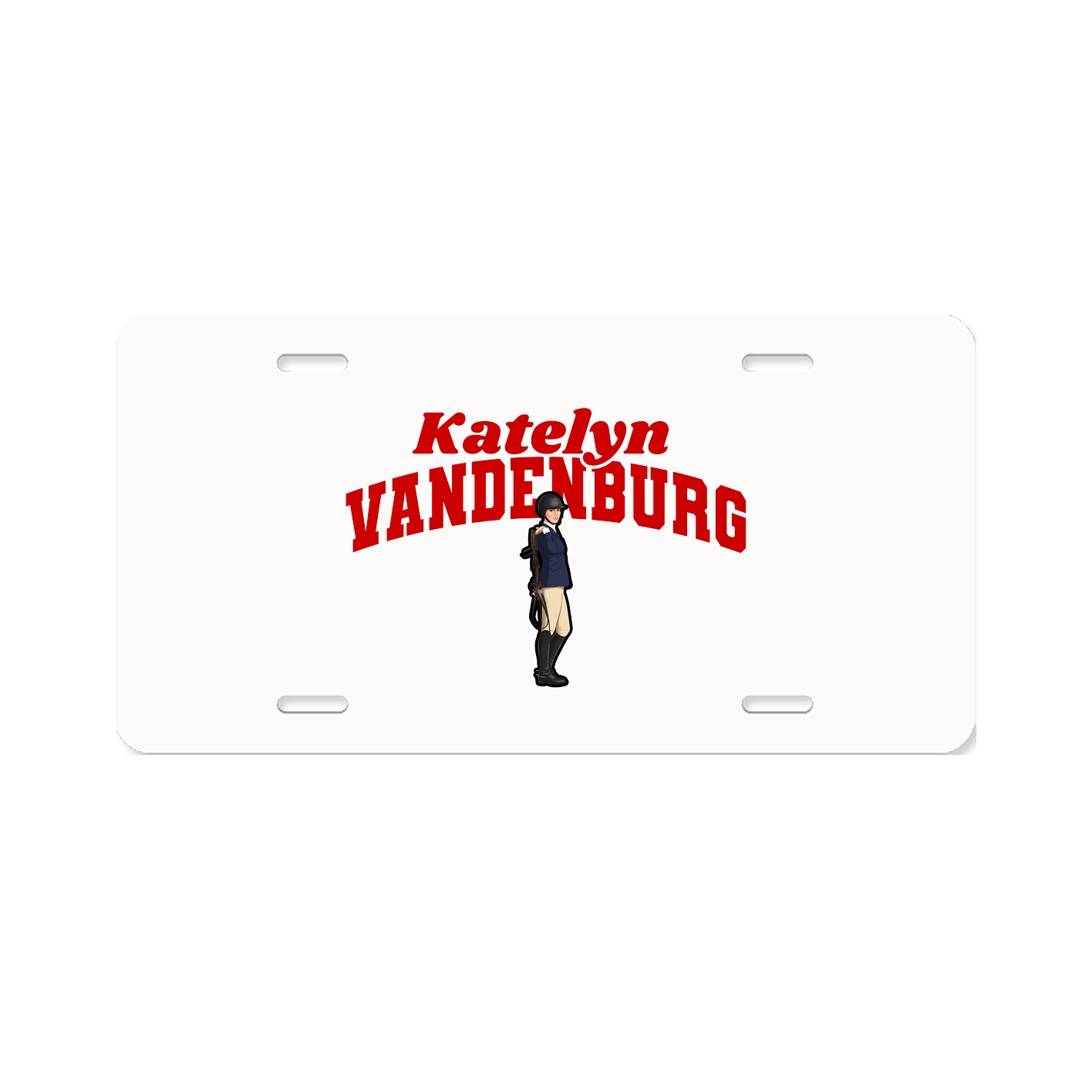 License Plate — Signature Arch in Classic