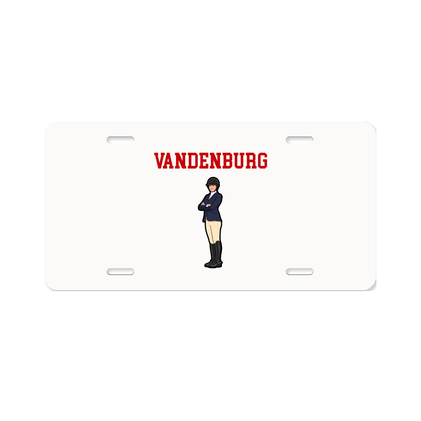 License Plate — Shirsey in Classic
