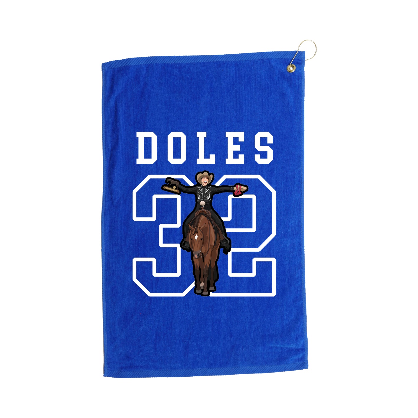 Golf Towel — Shirsey in Royal