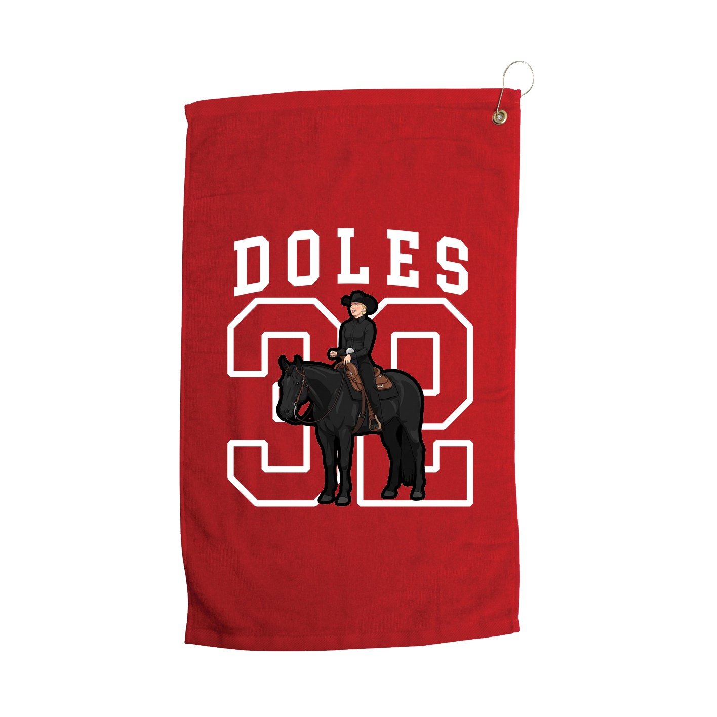 Golf Towel — Shirsey in Red