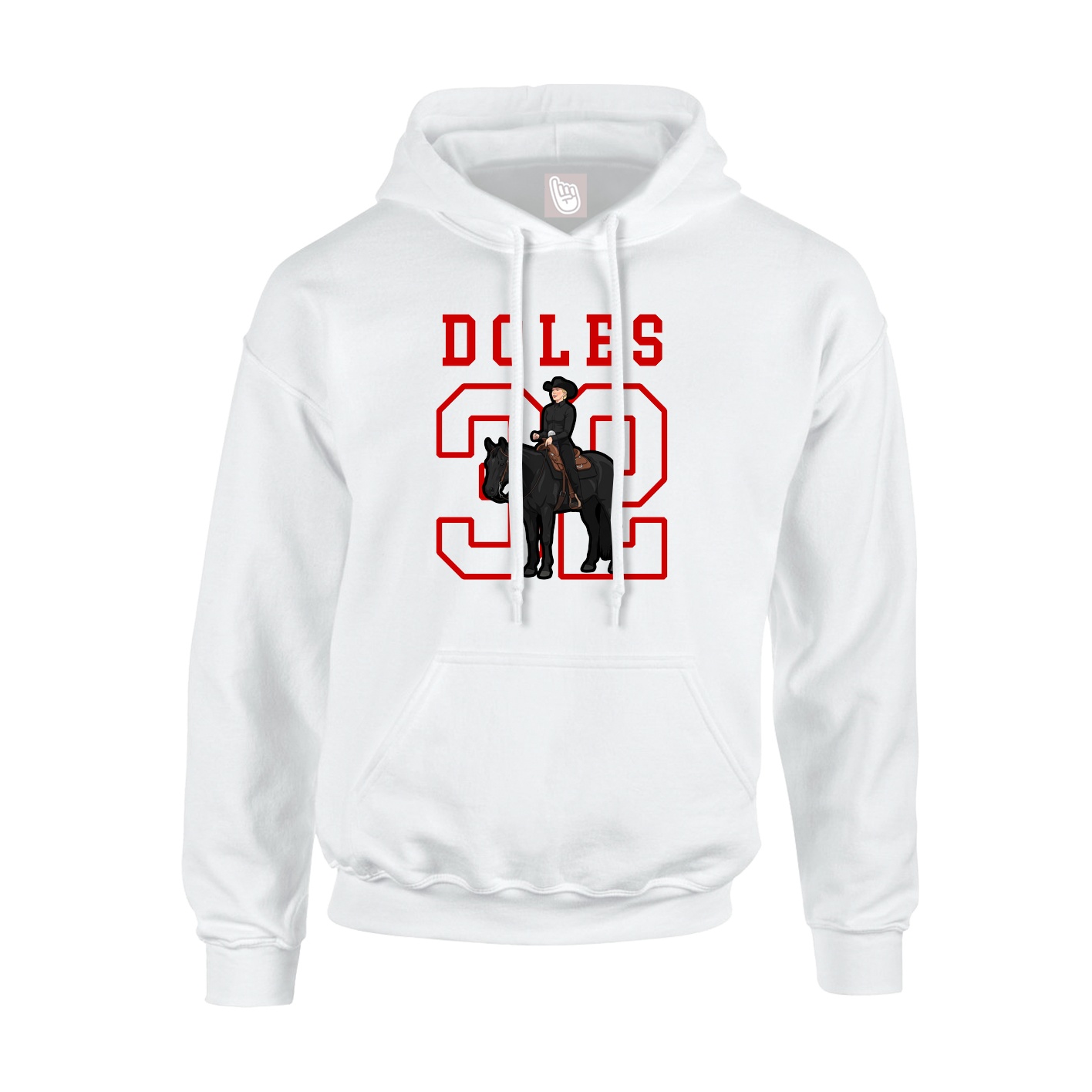 Youth Hoodie — Shirsey in White