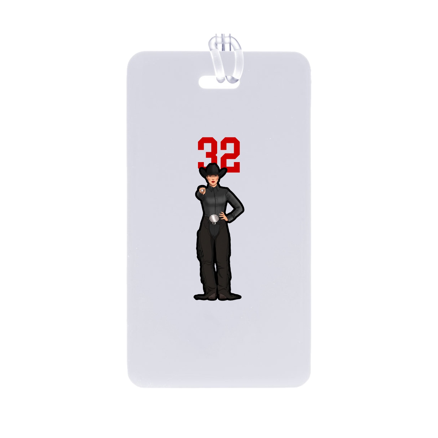 Bag Tag — Number Top in Classic