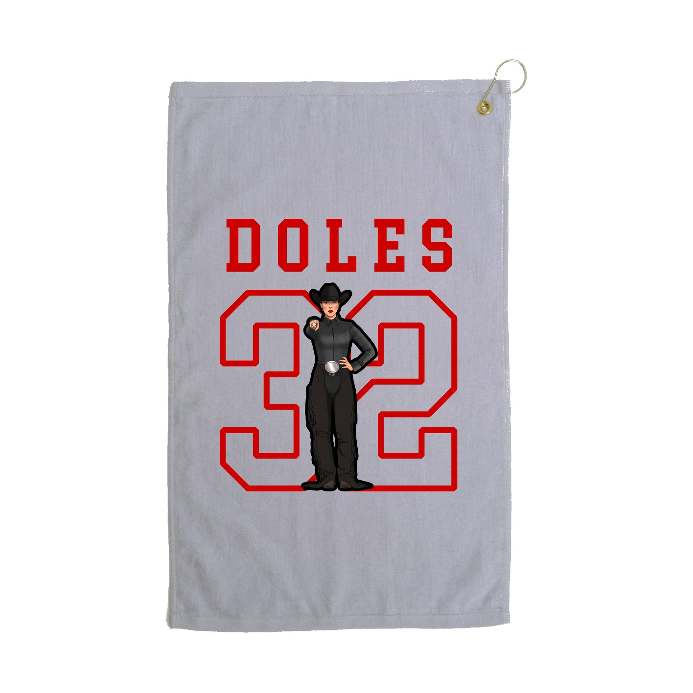 Golf Towel — Shirsey in Grey