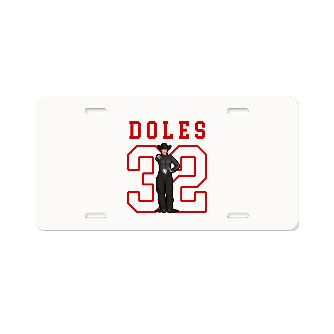License Plate — Shirsey in Classic