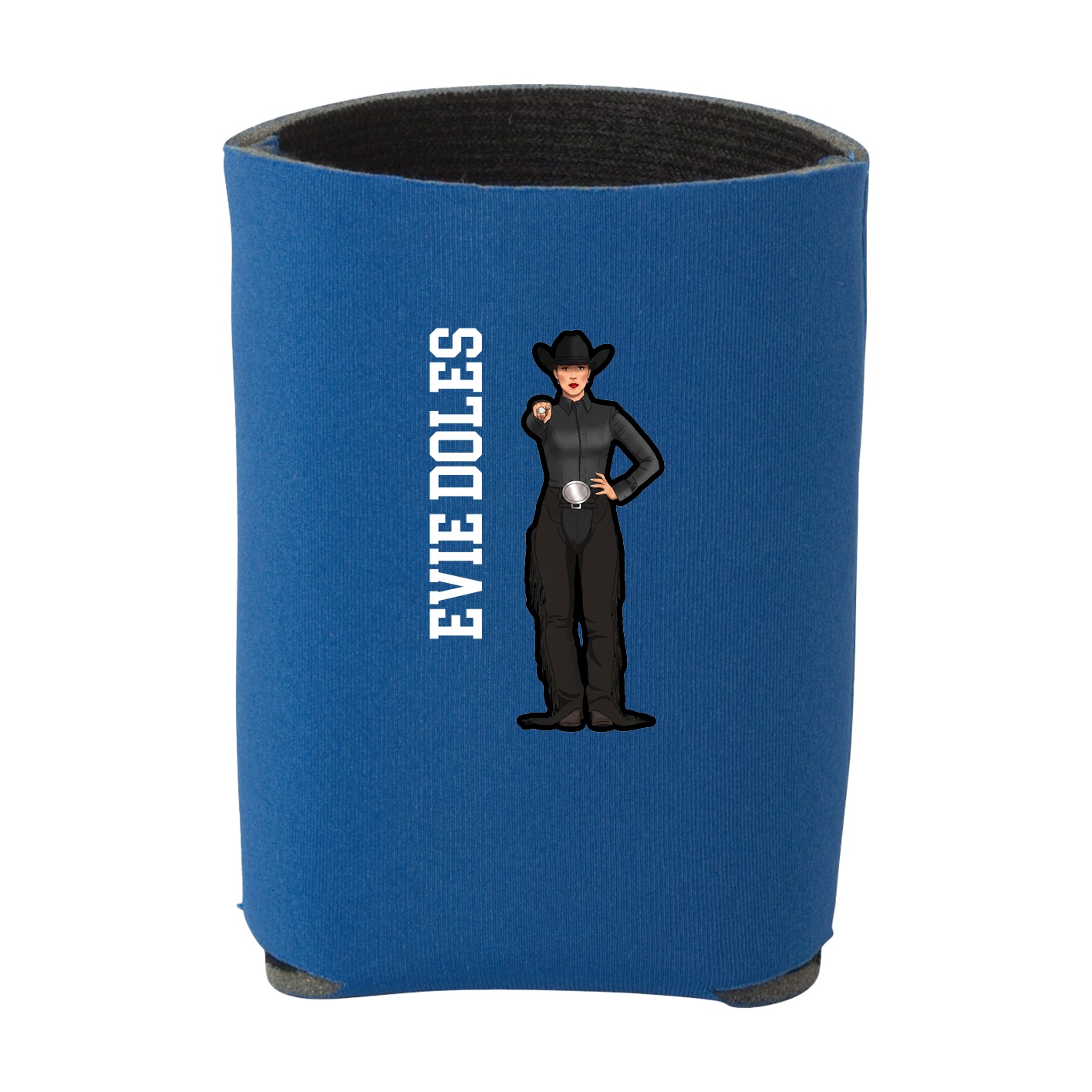 Can Holder — Name Vertical in Royal