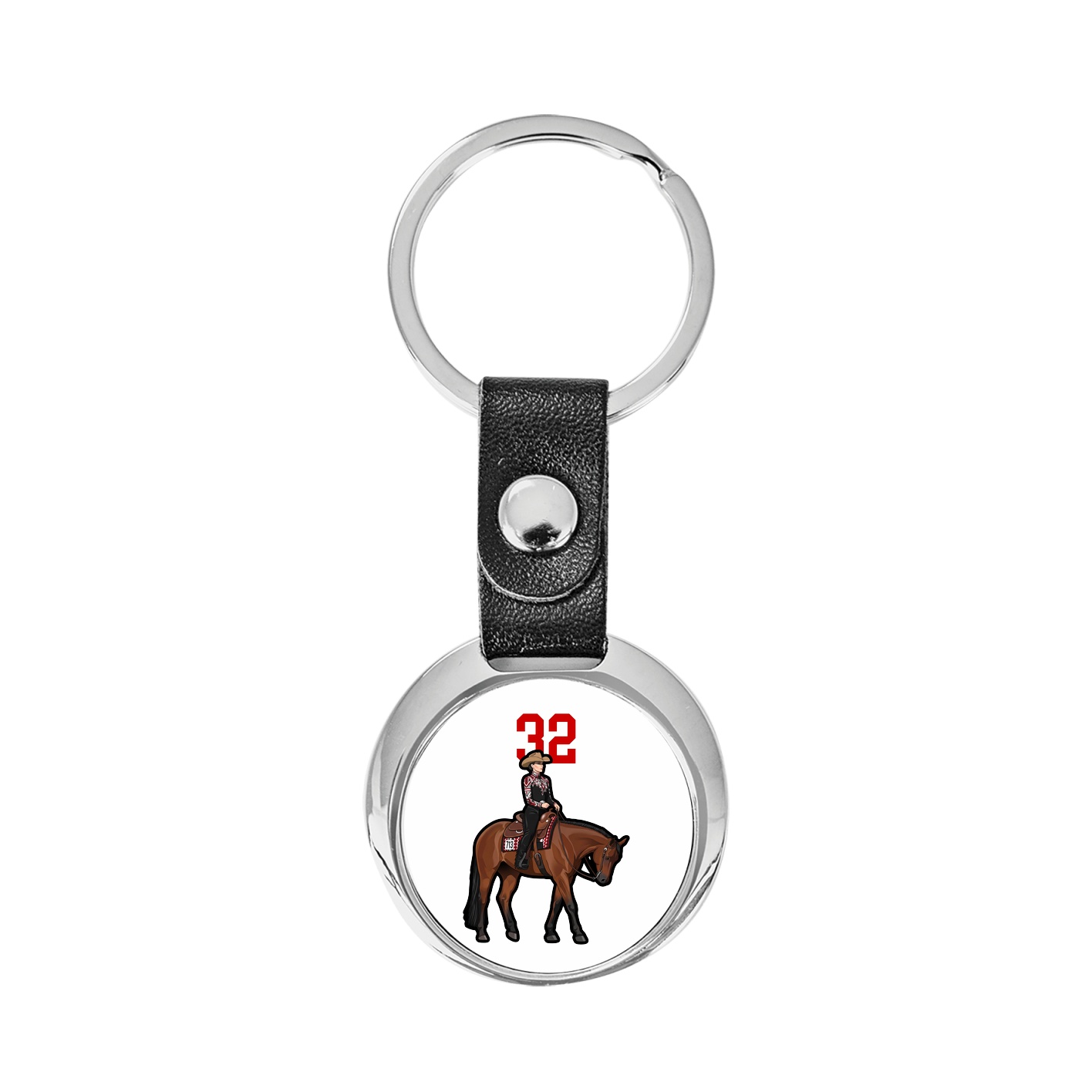 Key Chain — Number Top in Classic