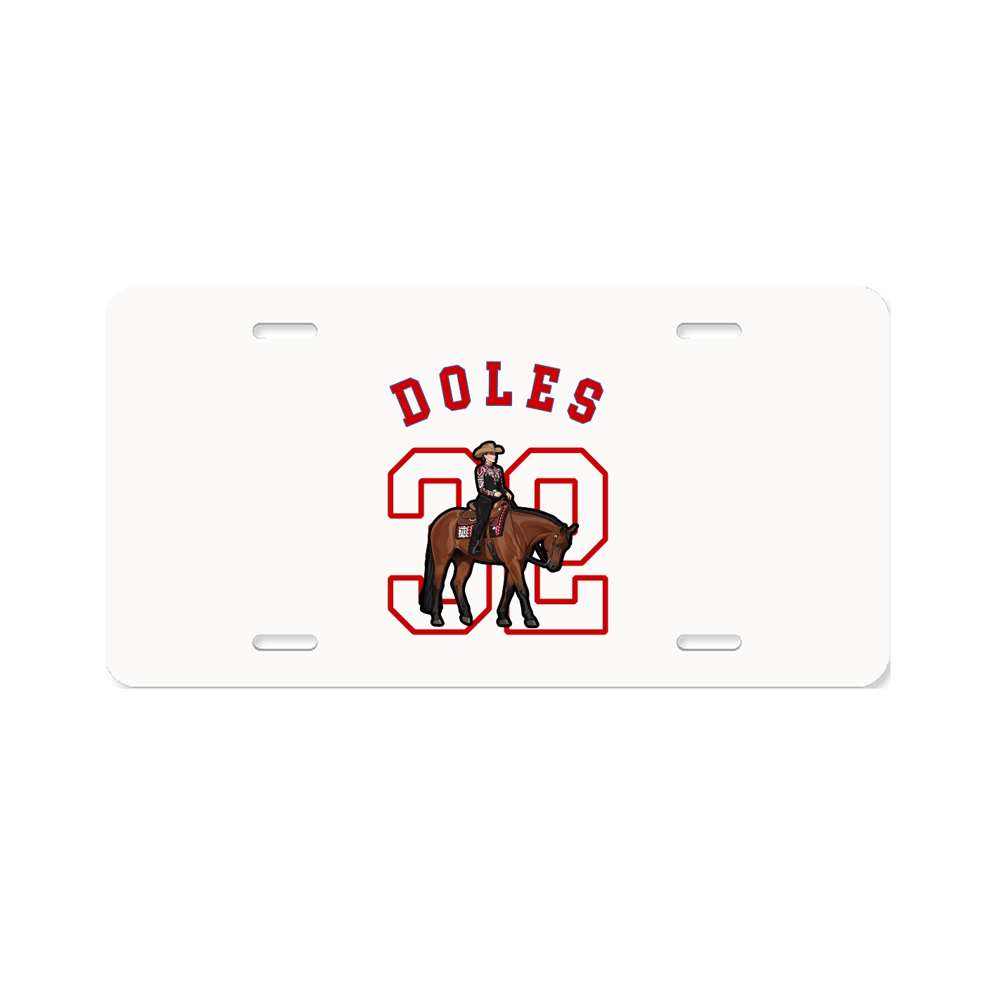 License Plate — Shirsey Arch in Classic