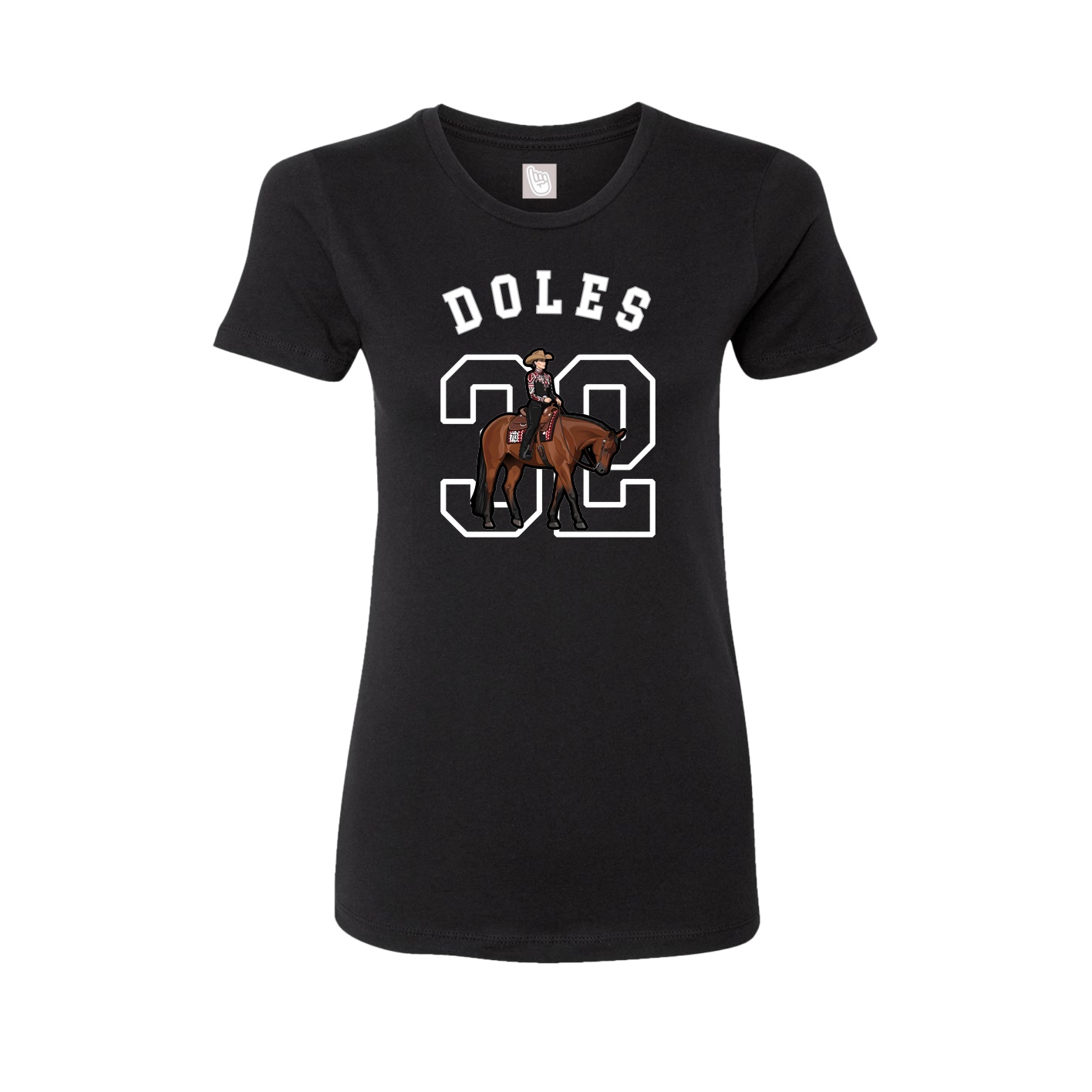 Womens Tee — Shirsey Arch in Black