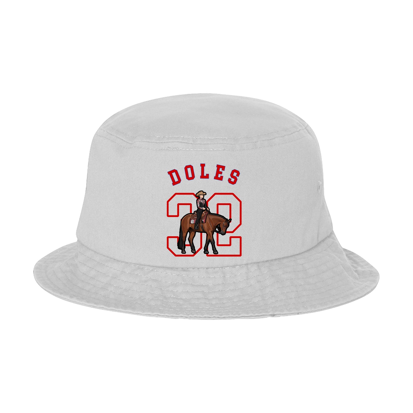 Bucket Cap — Shirsey Arch in White
