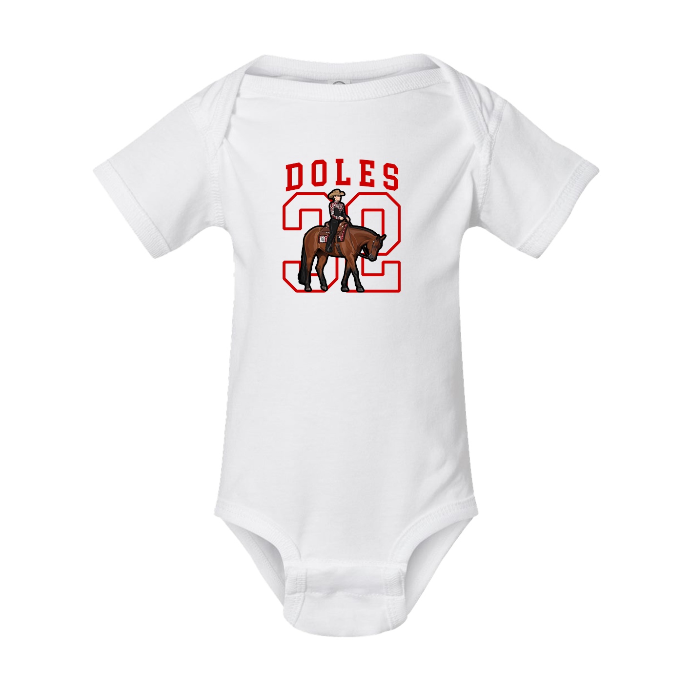 Baby Onesie — Shirsey in White