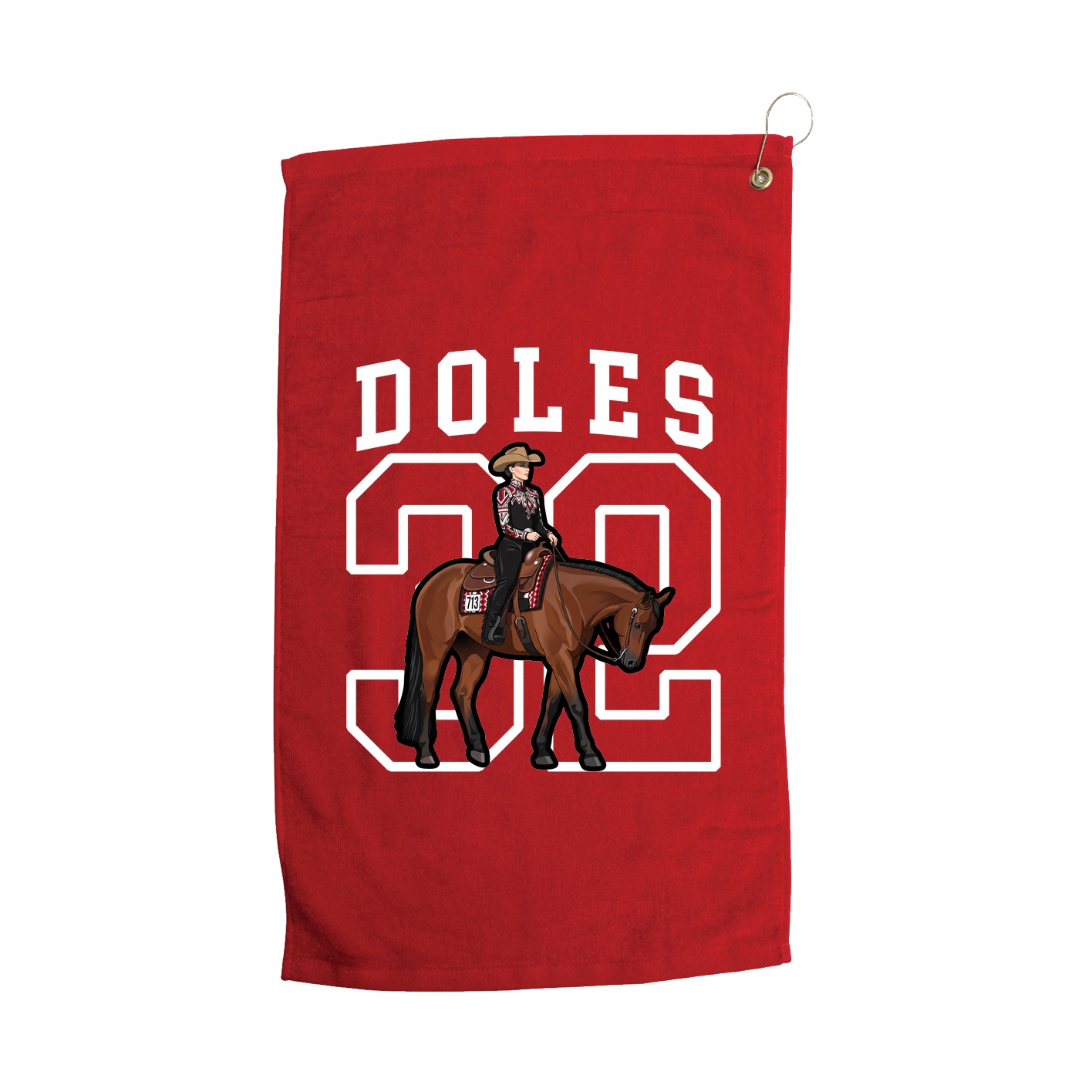 Golf Towel — Shirsey in Red