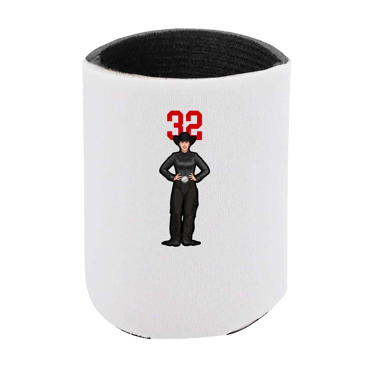 Can Holder — Number Top in White