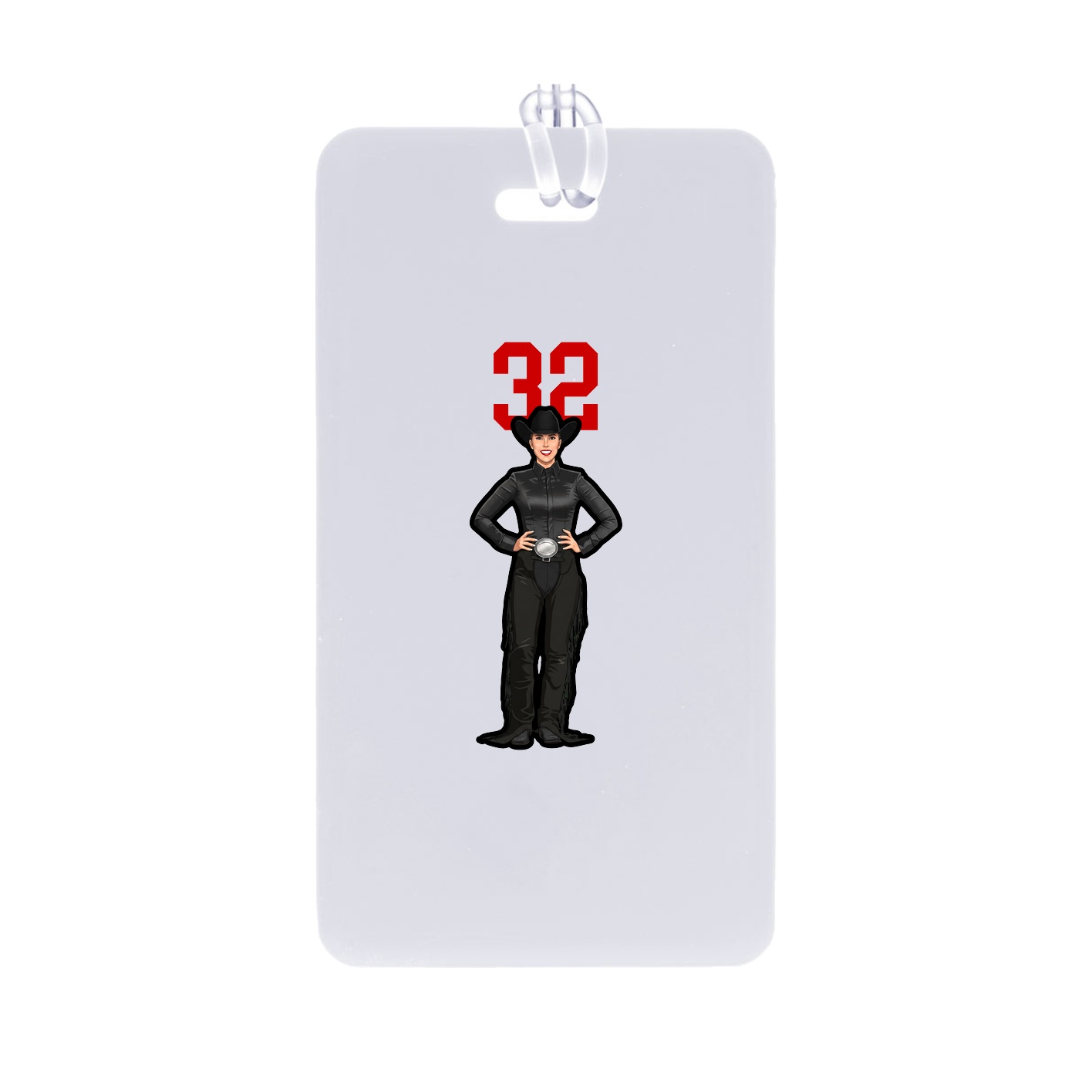 Bag Tag — Number Top in Classic