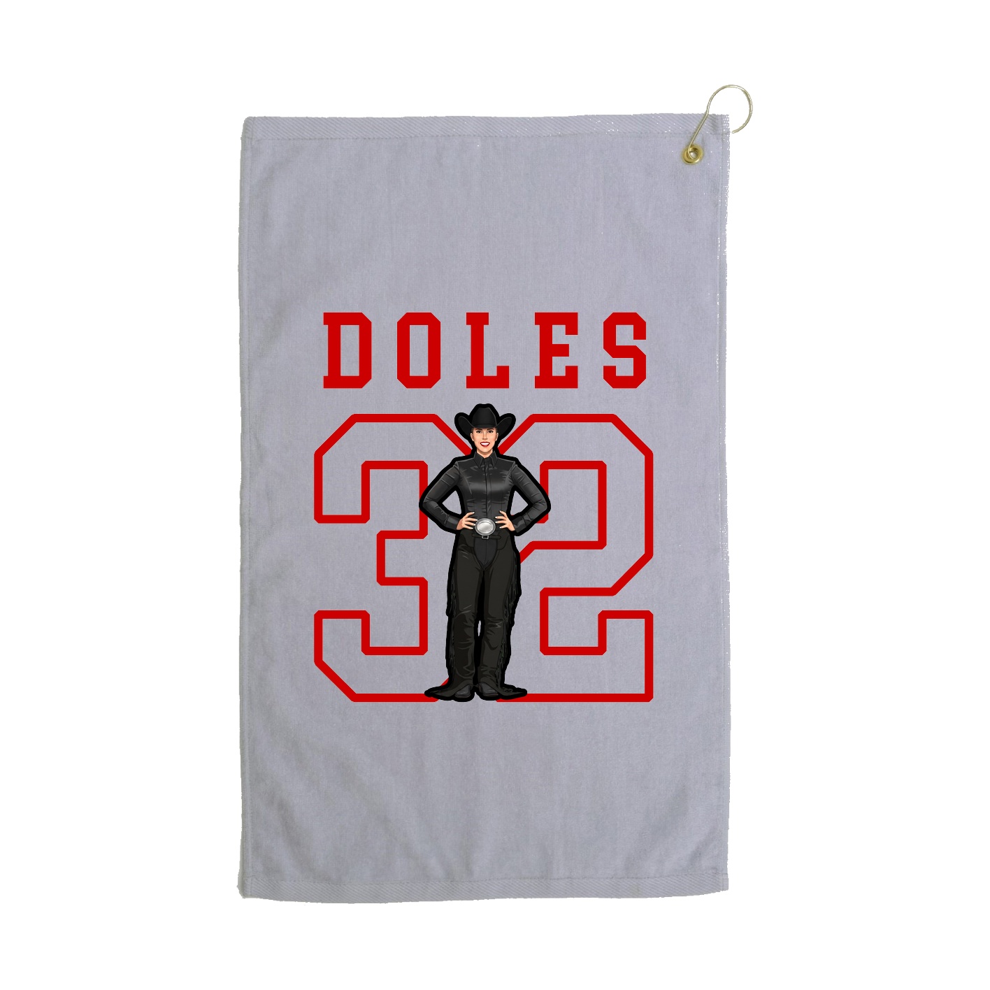 Golf Towel — Shirsey in Grey