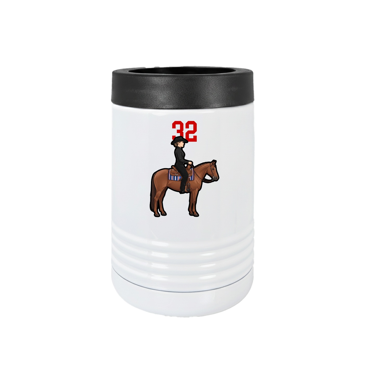 Beverage Holder — Number Top in White