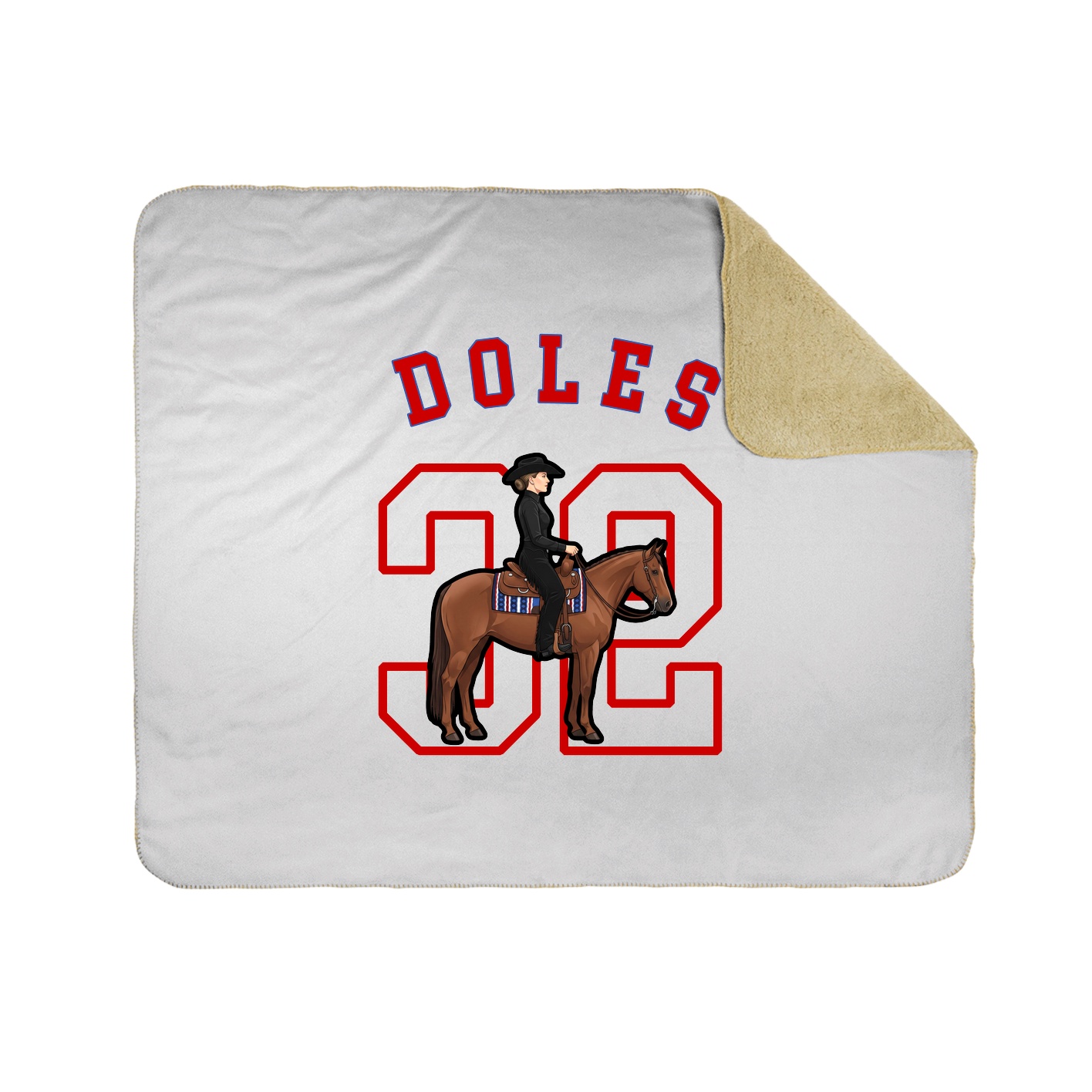 Throw Blanket — Shirsey Arch in White