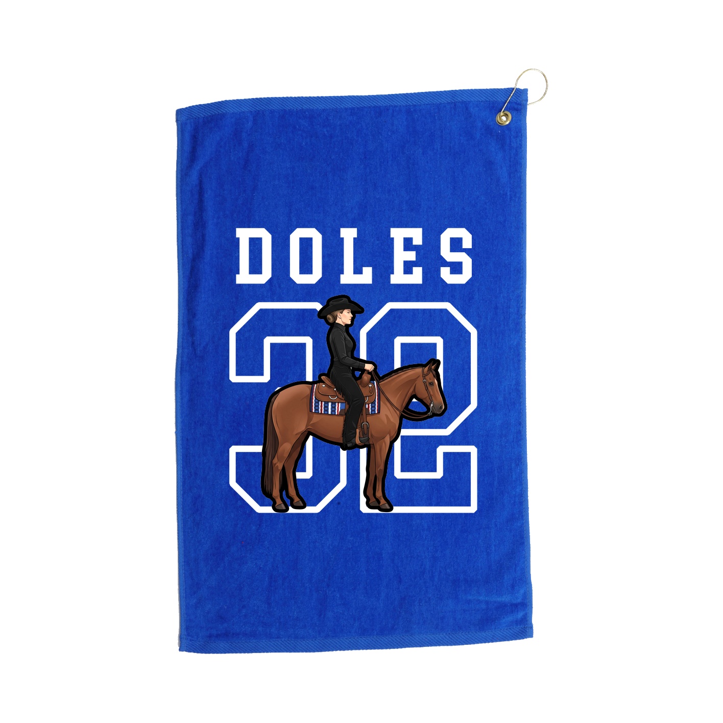 Golf Towel — Shirsey in Royal