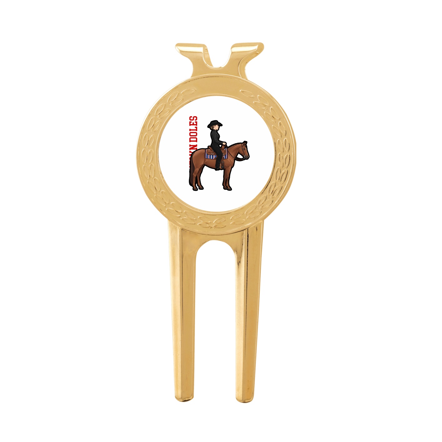Divot Tool with Ball Marker — Name Vertical in Classic