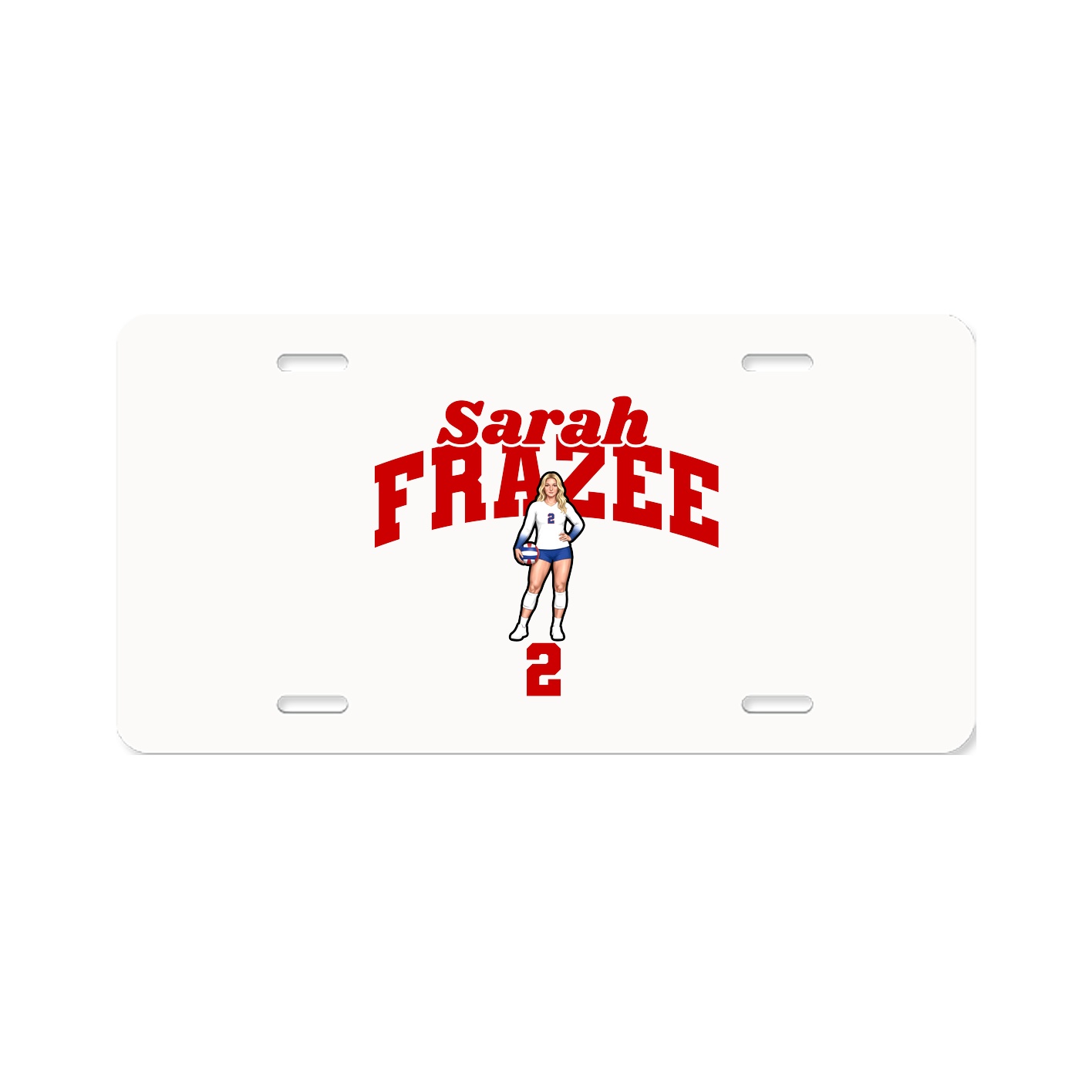License Plate — Signature Arch in Classic