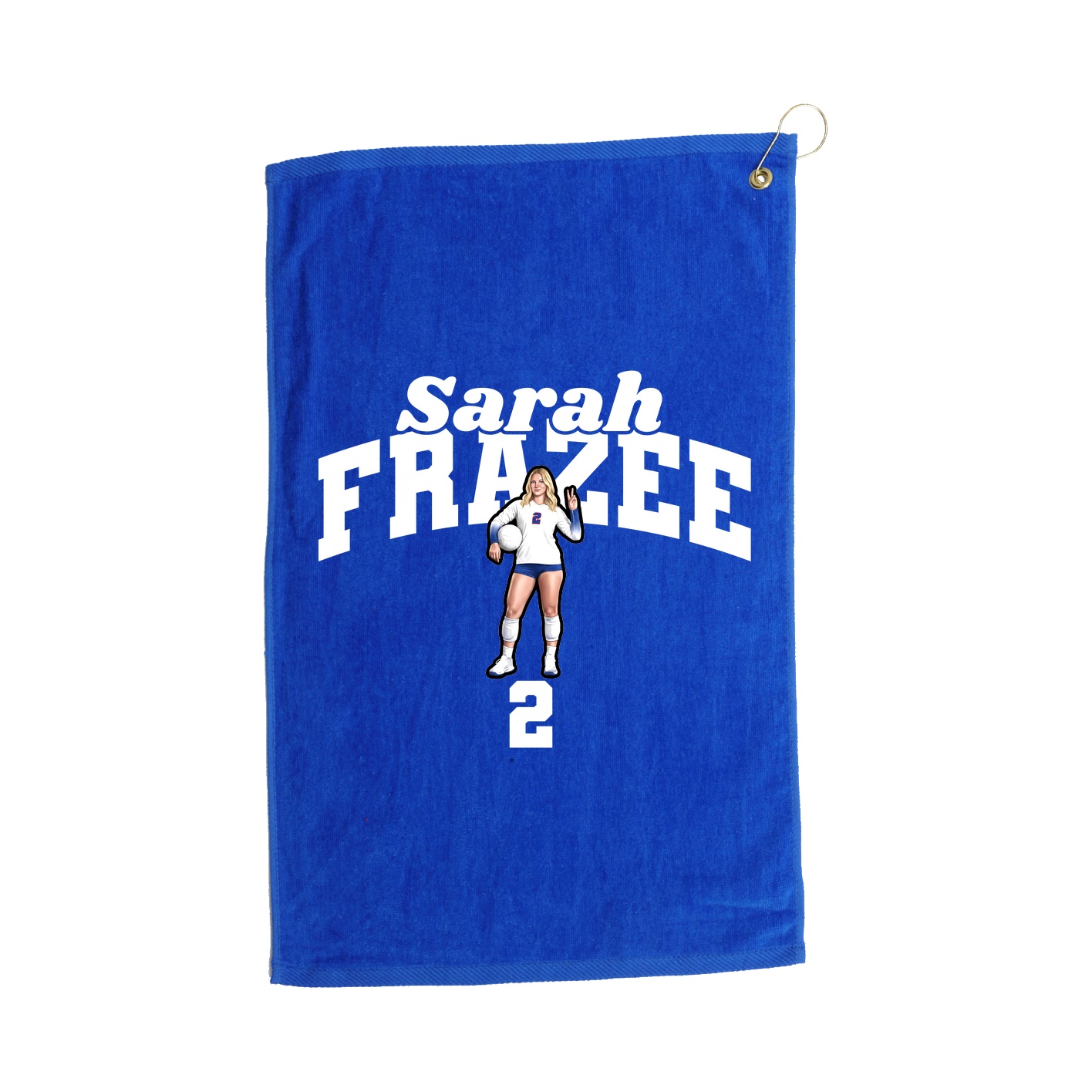 Golf Towel — Signature Arch in Royal