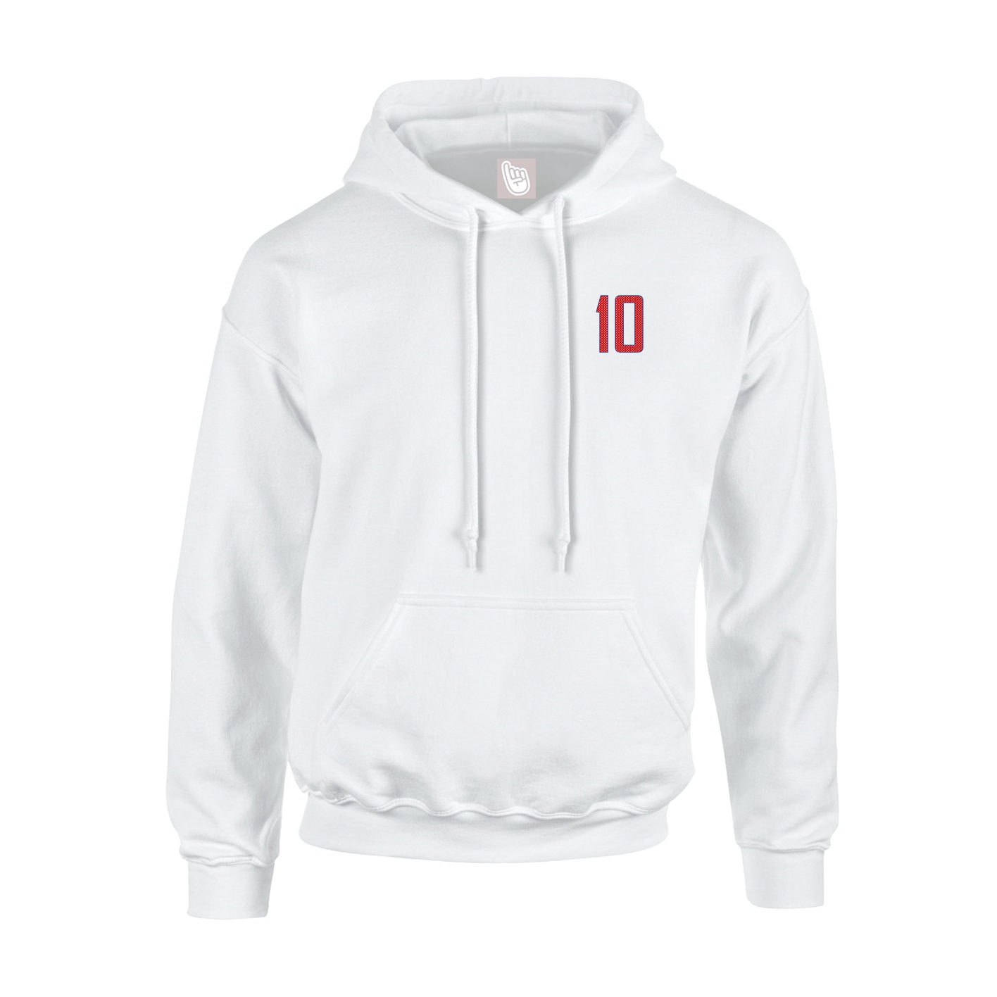 Hoodie — Front Shirsy in White